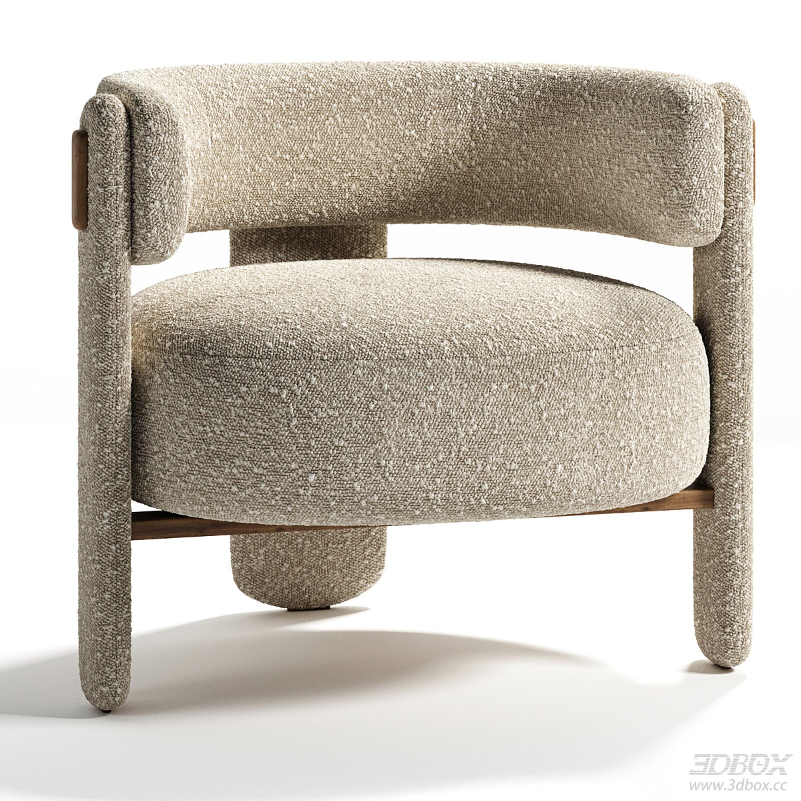 Modern Armchair 3D Model