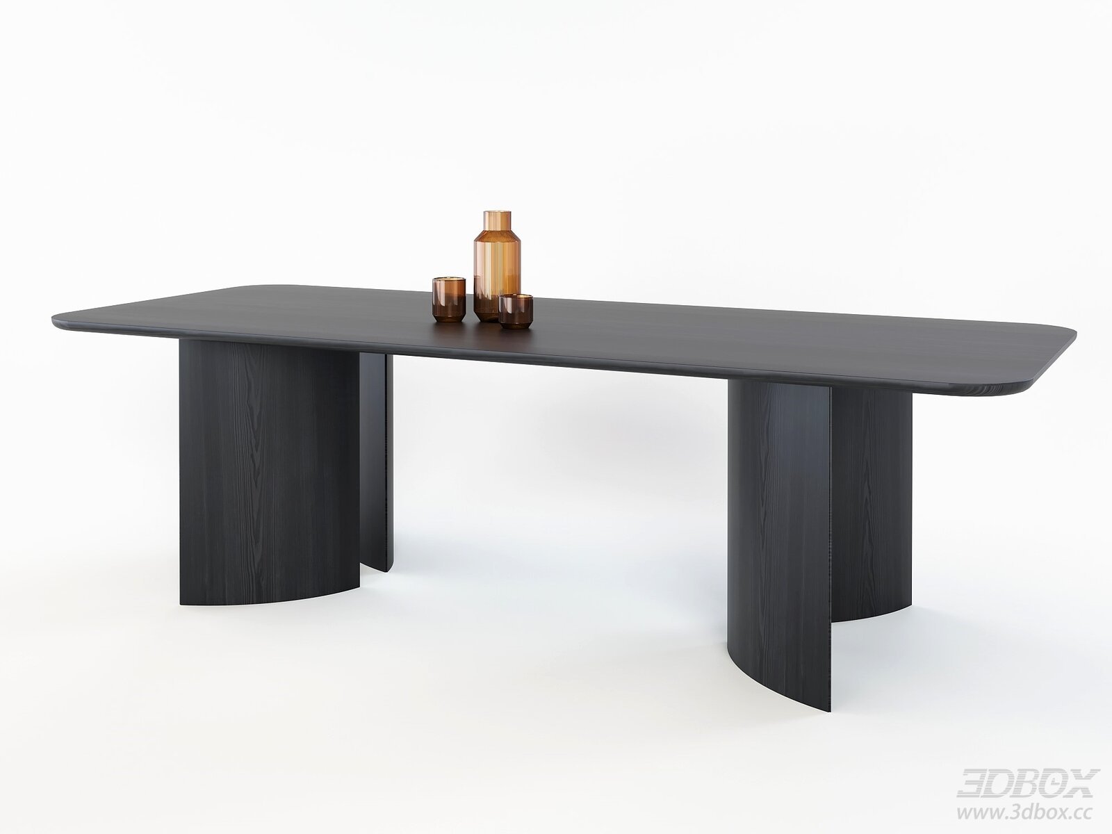 Modern Dining Table 3D Model