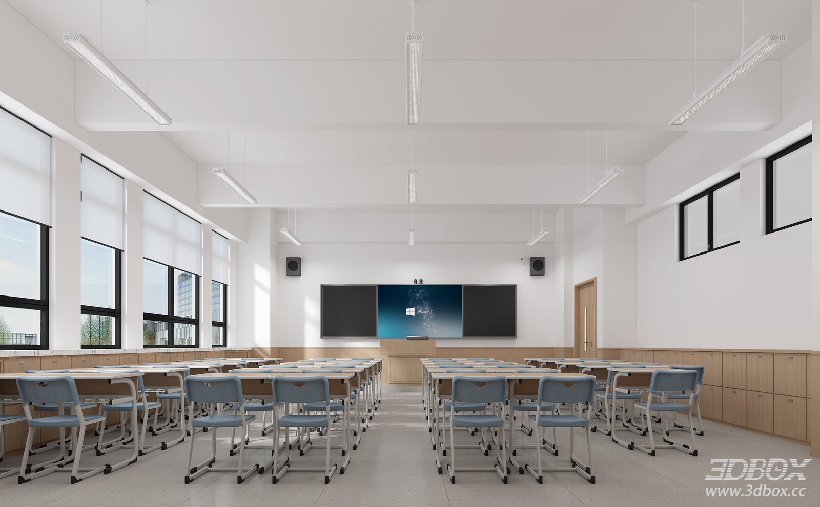 Modern Conference Room 3D Model