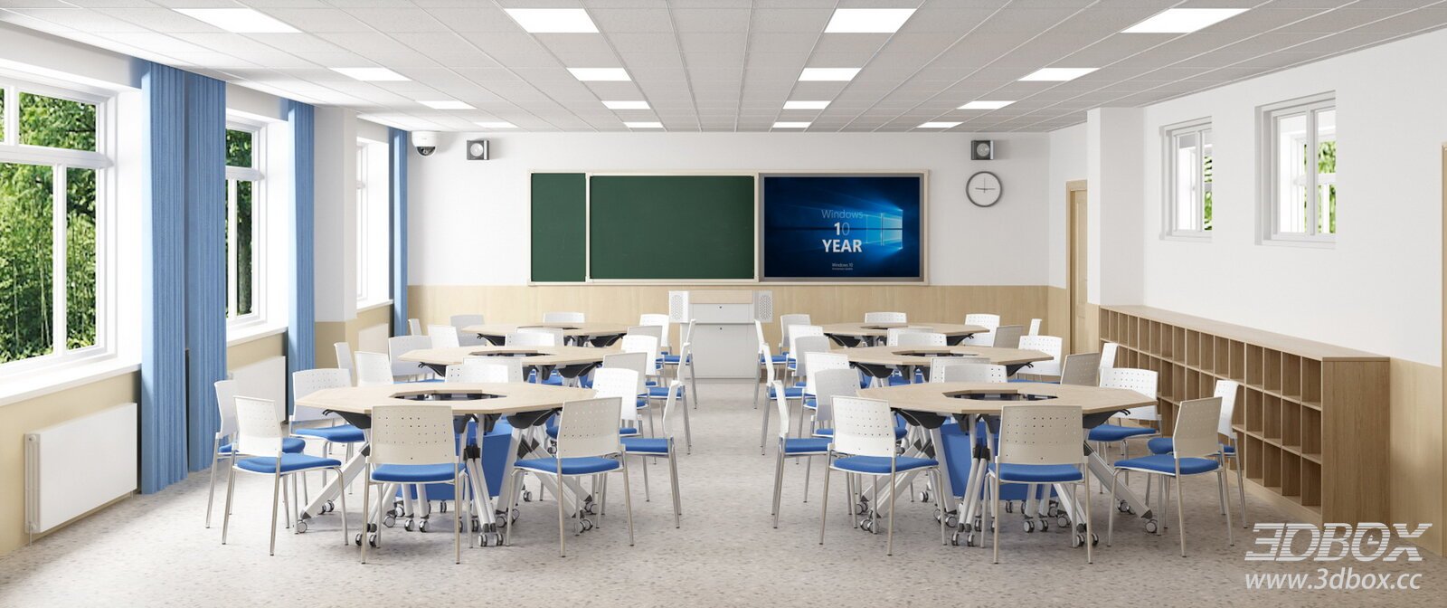 Meeting - Conference Room 3D Model