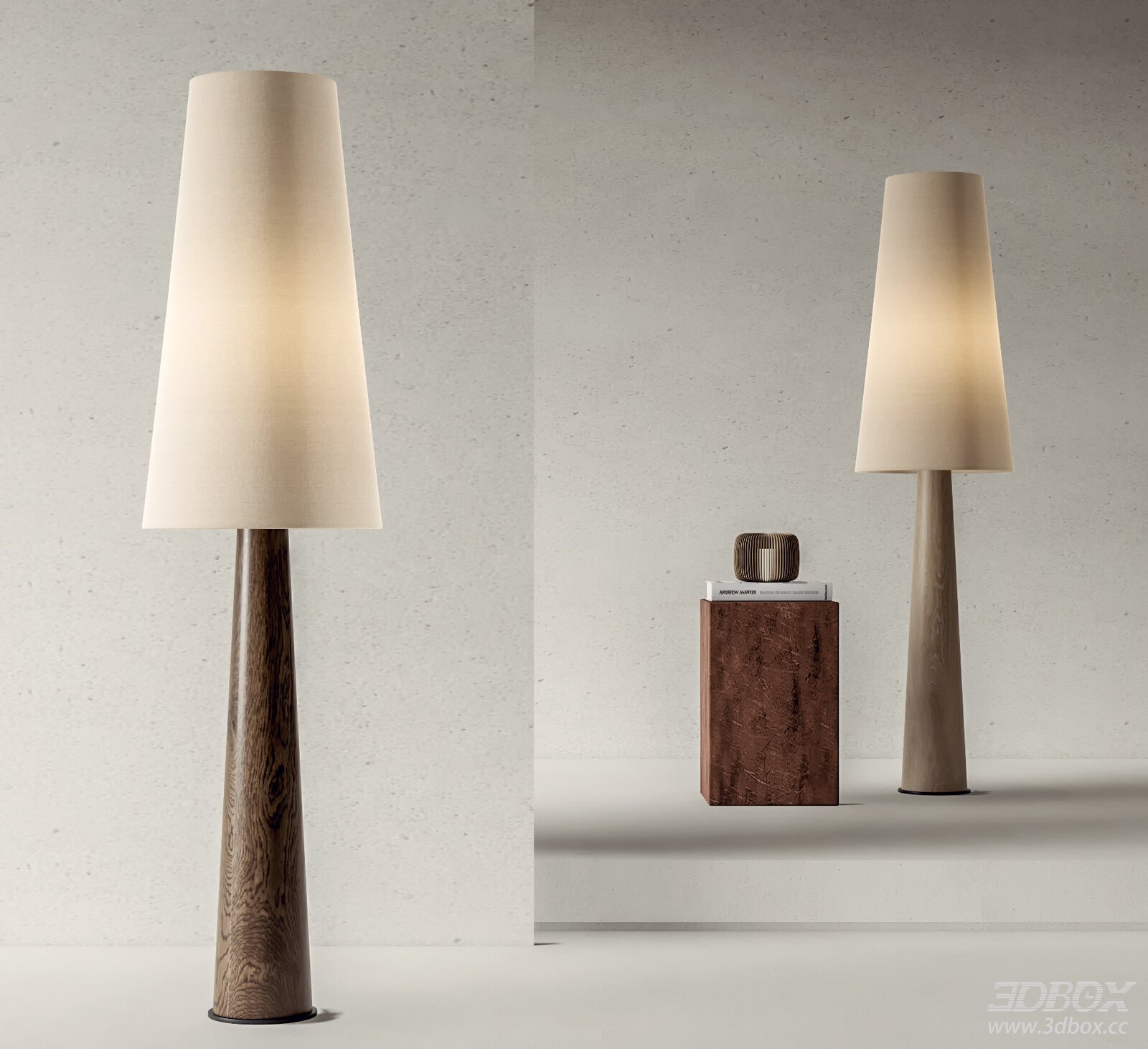 Modern Floor Lamp 3D Model