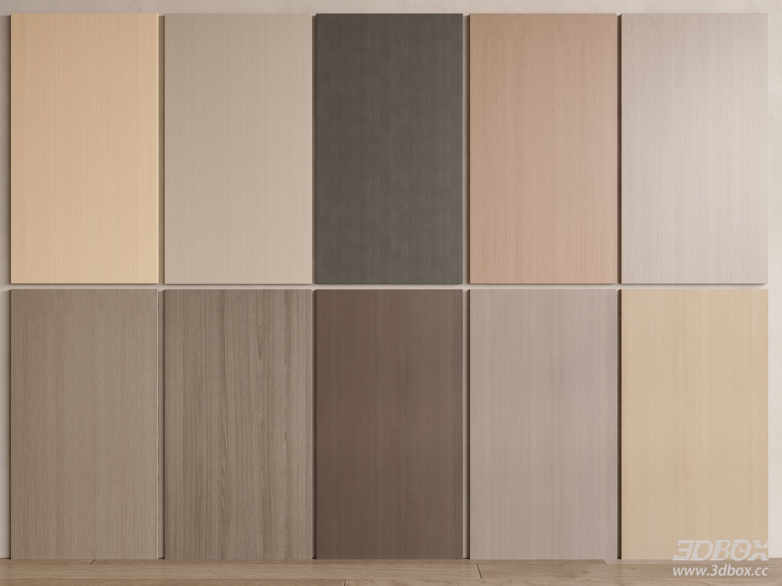 Wood Texture 3D Model