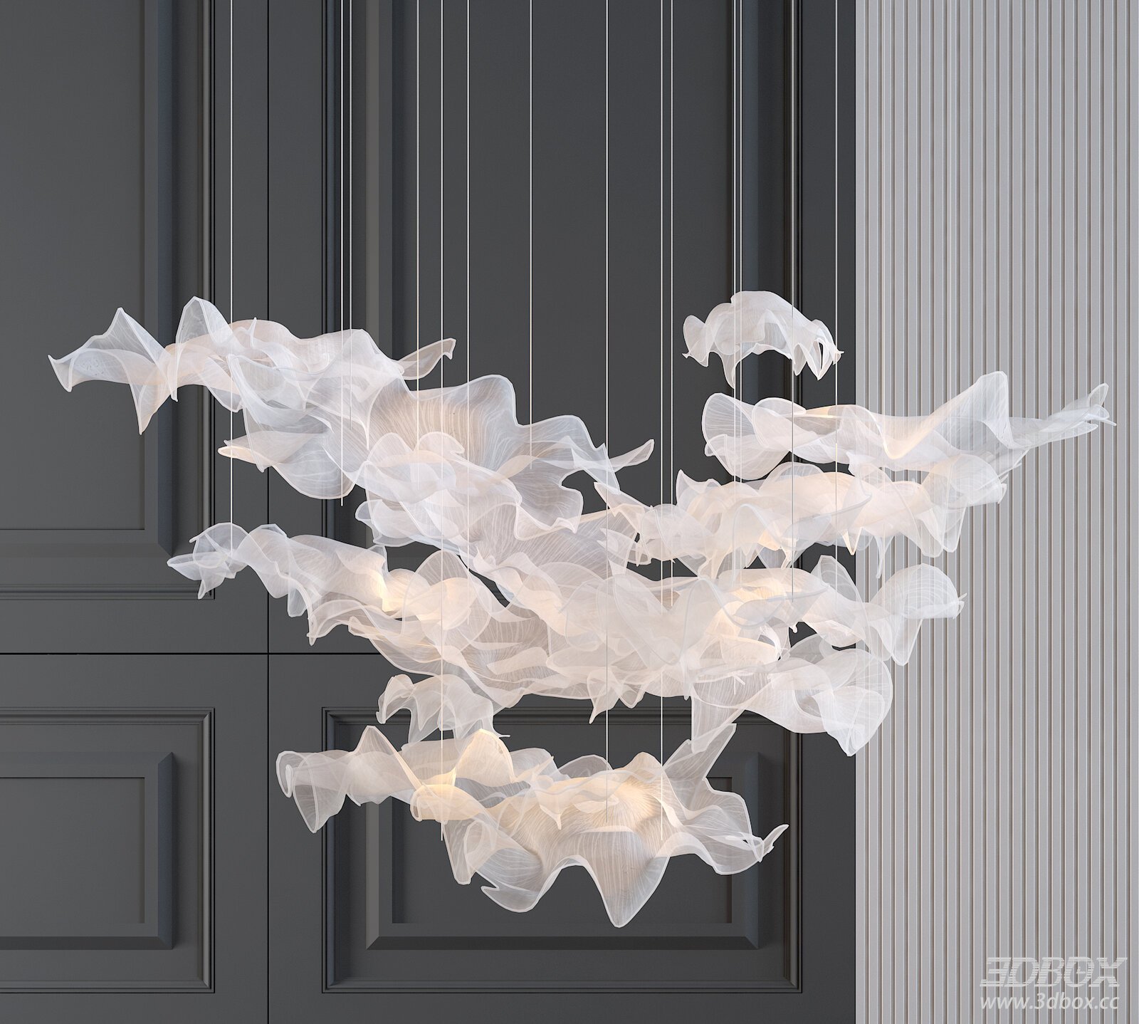 Modern Fabric Ceiling Lamp