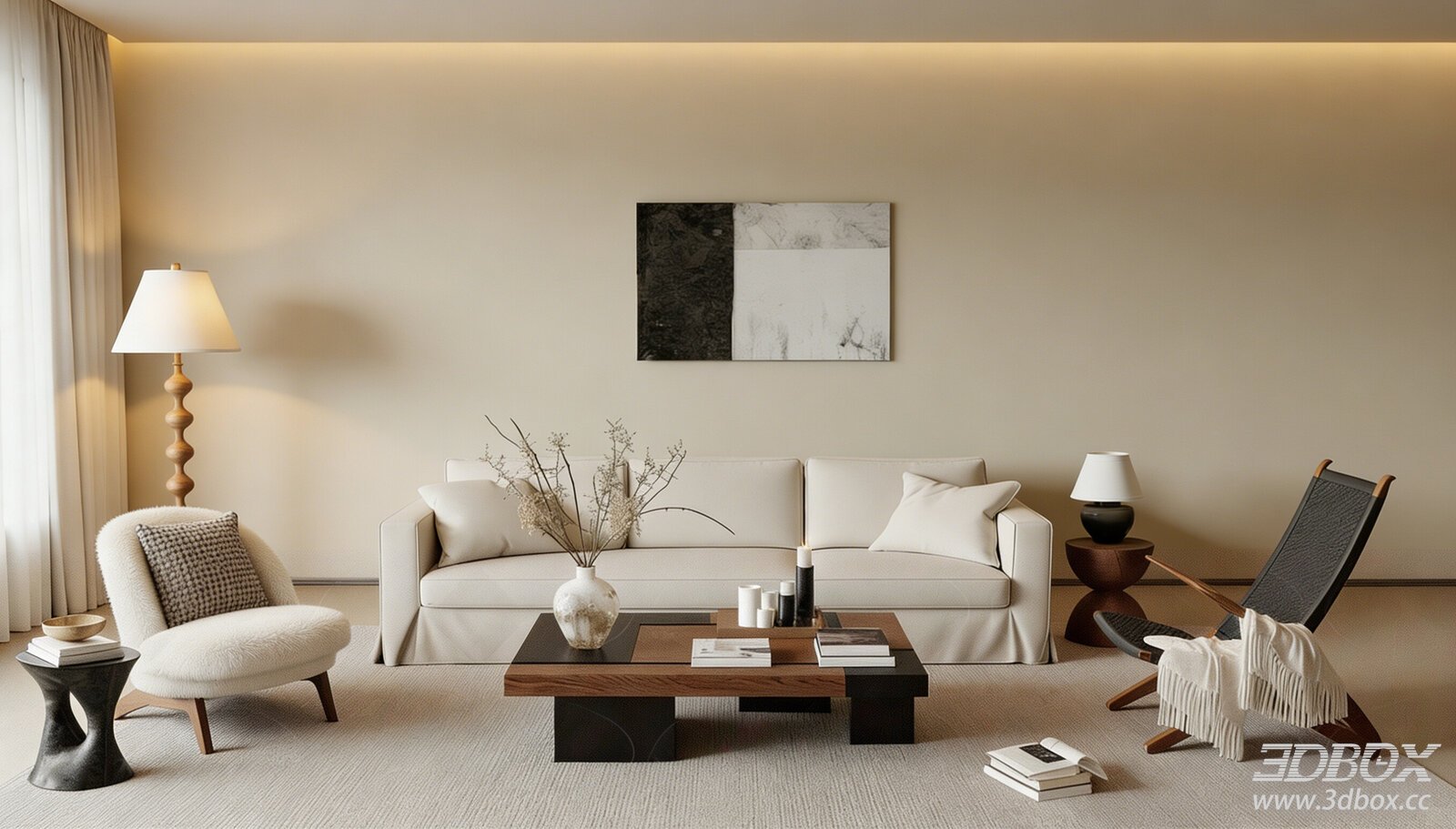 Modern Living Room Furniture Set