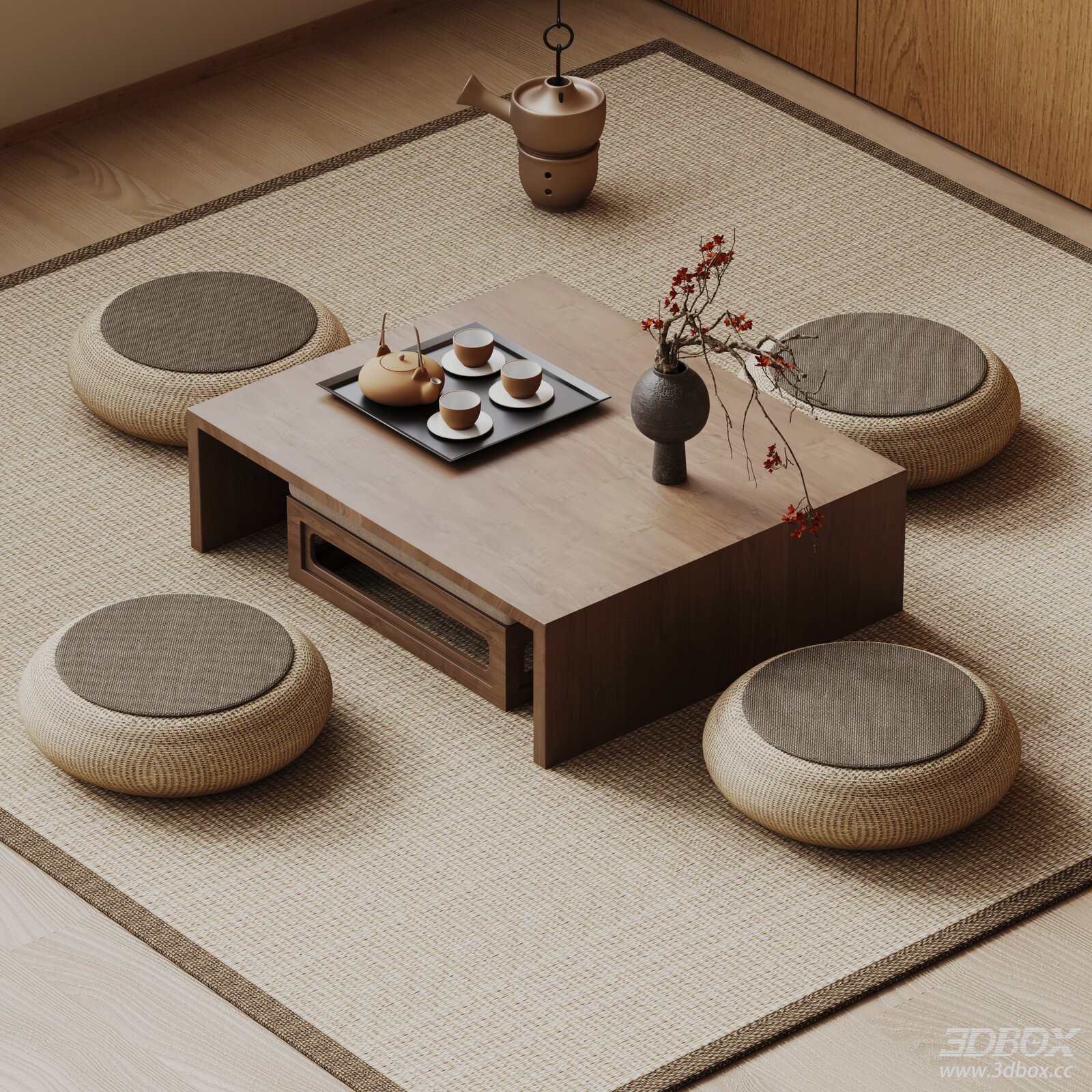 Modern Tea Room Furniture Setup