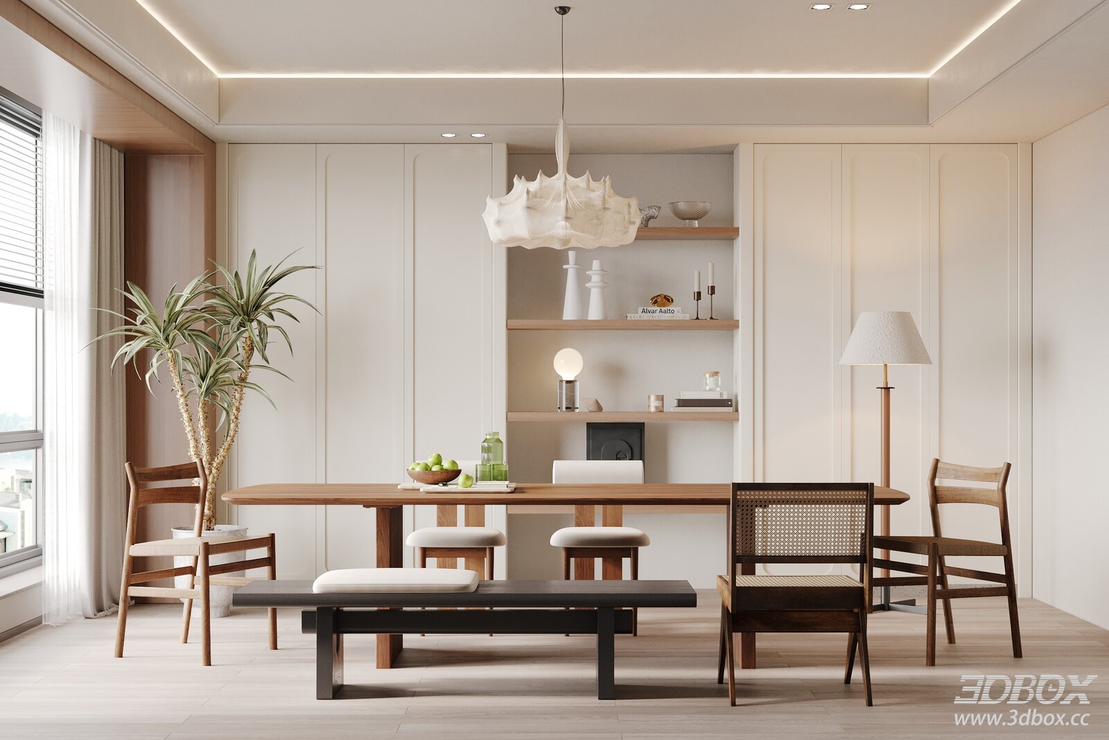 Modern Living Room Interior Model