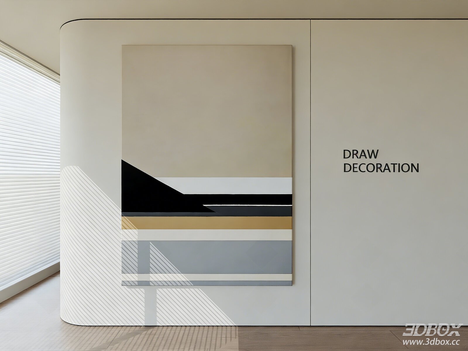 Modern Wall Painting in General Room