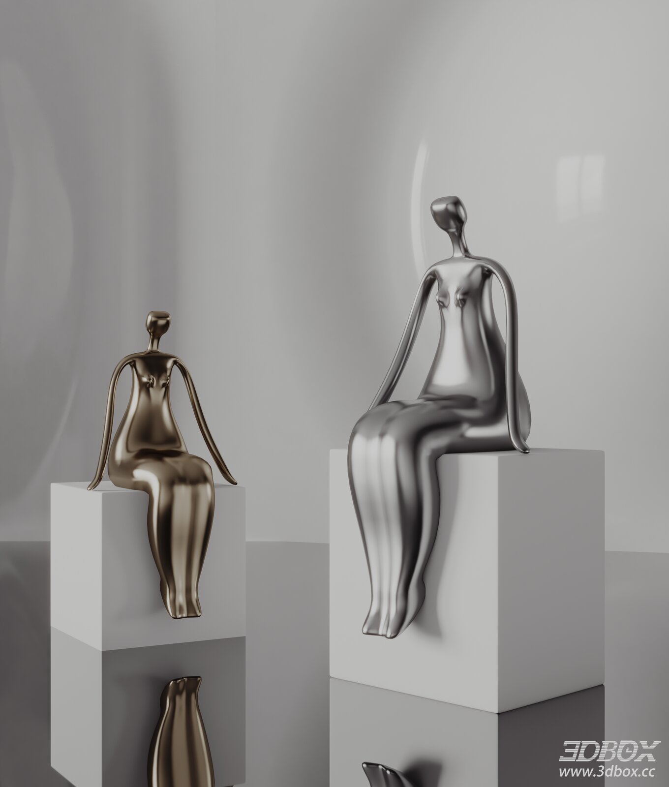 Modern Metal Sculptures