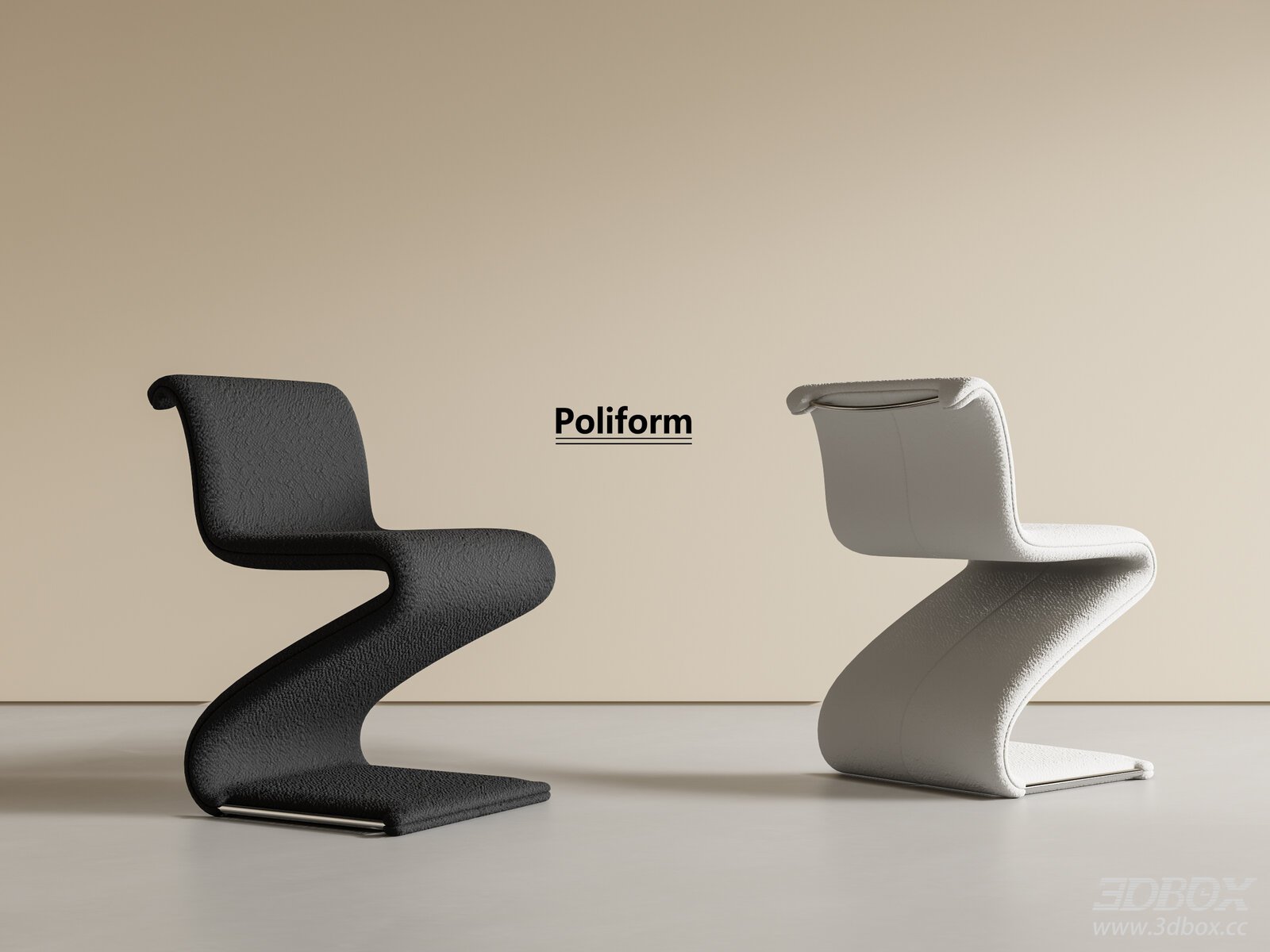 Modern Fabric Chairs by Poliform