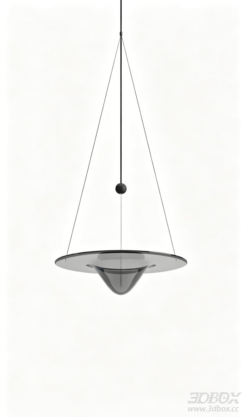 Modern Glass Ceiling Lamp