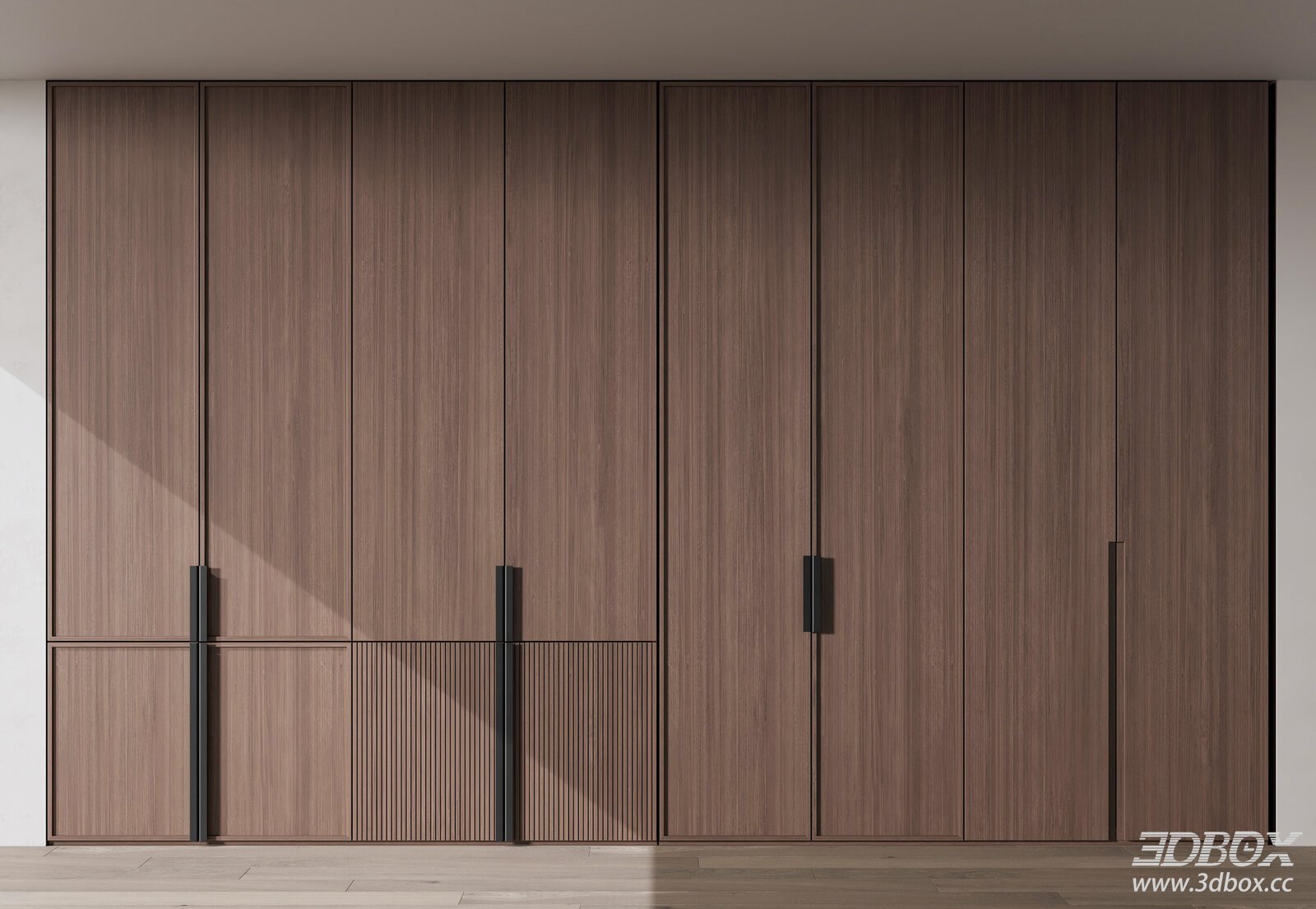 Modern Wooden Wardrobe