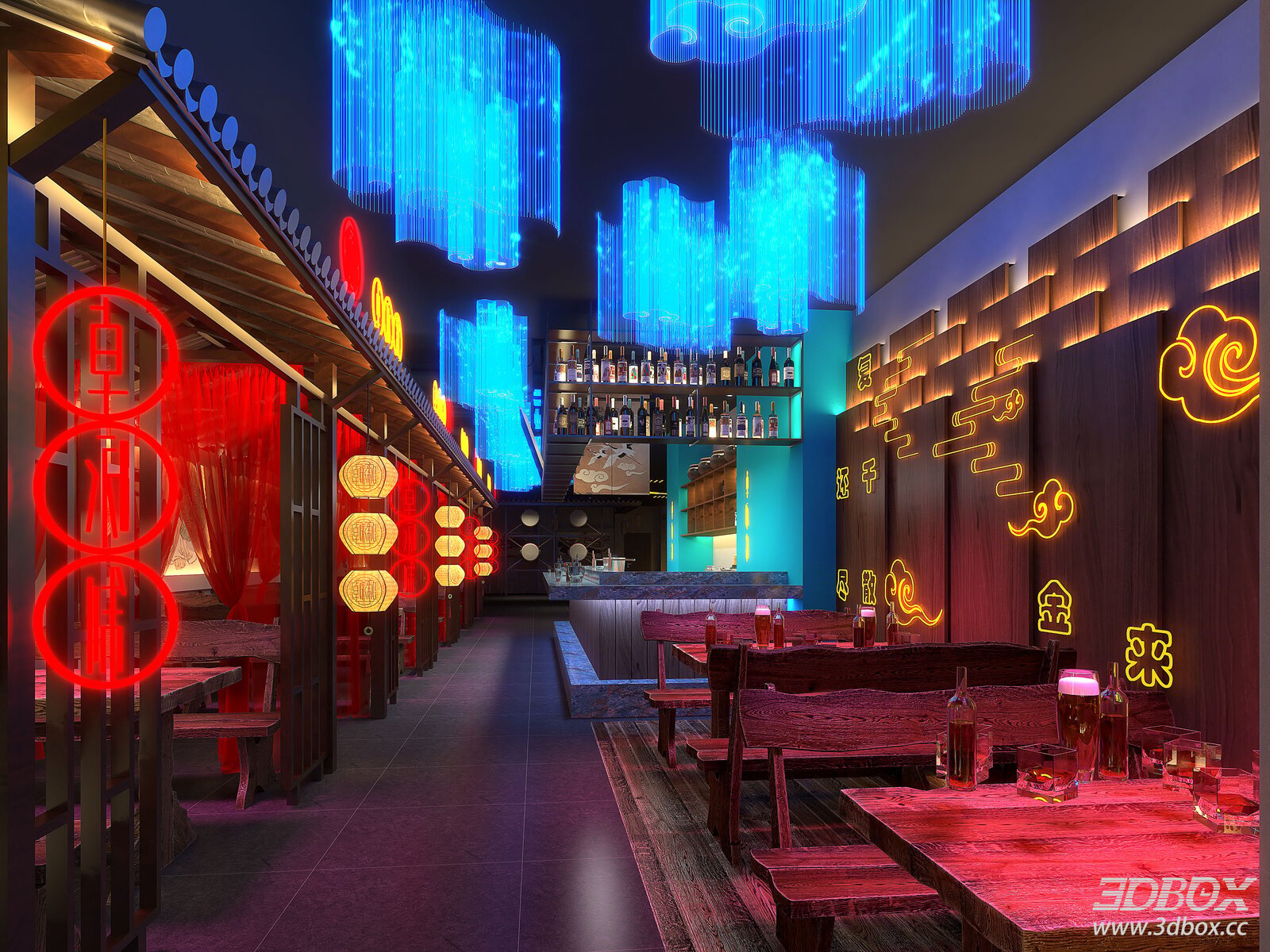 Modern Restaurant Interior