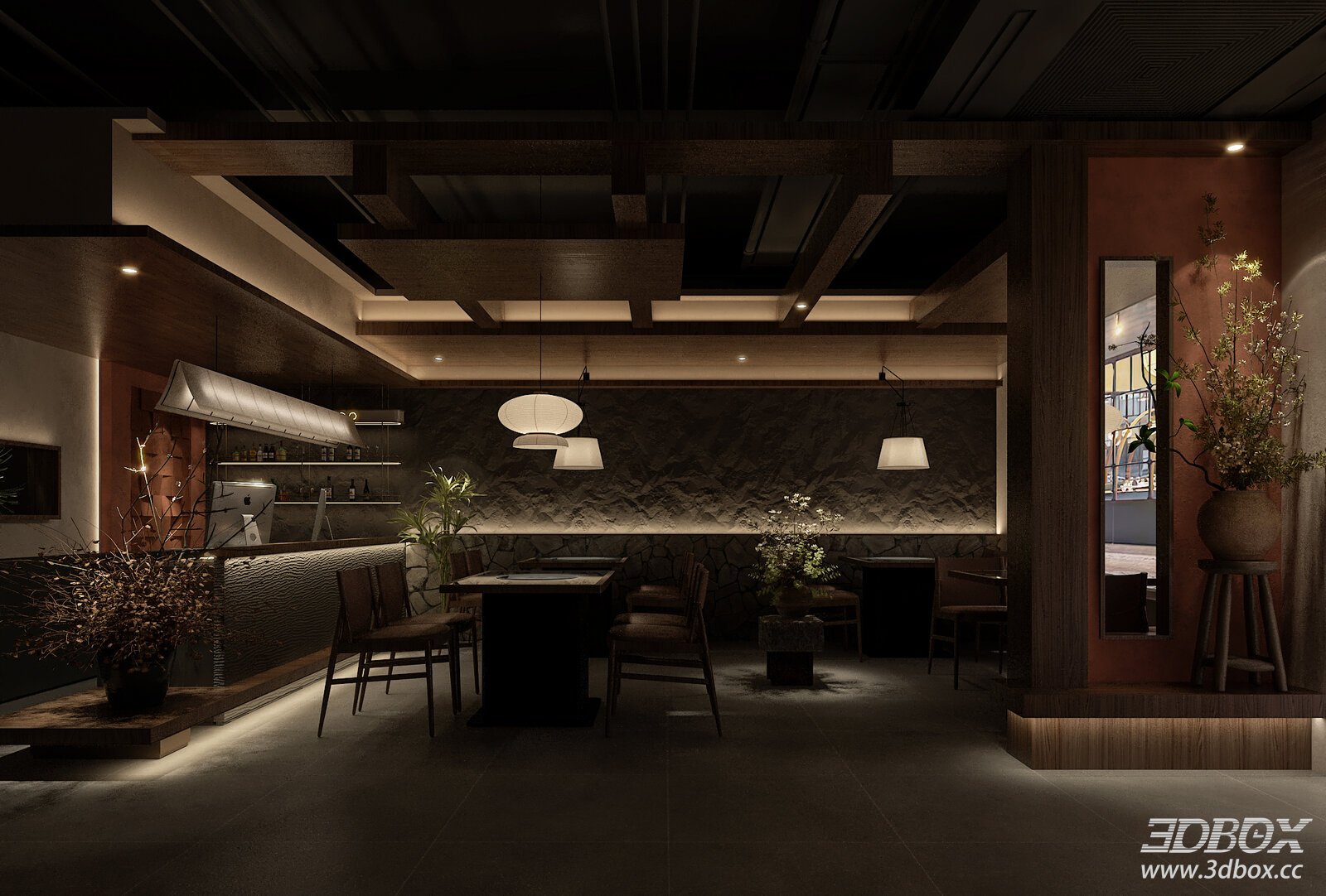 Modern Restaurant Interior