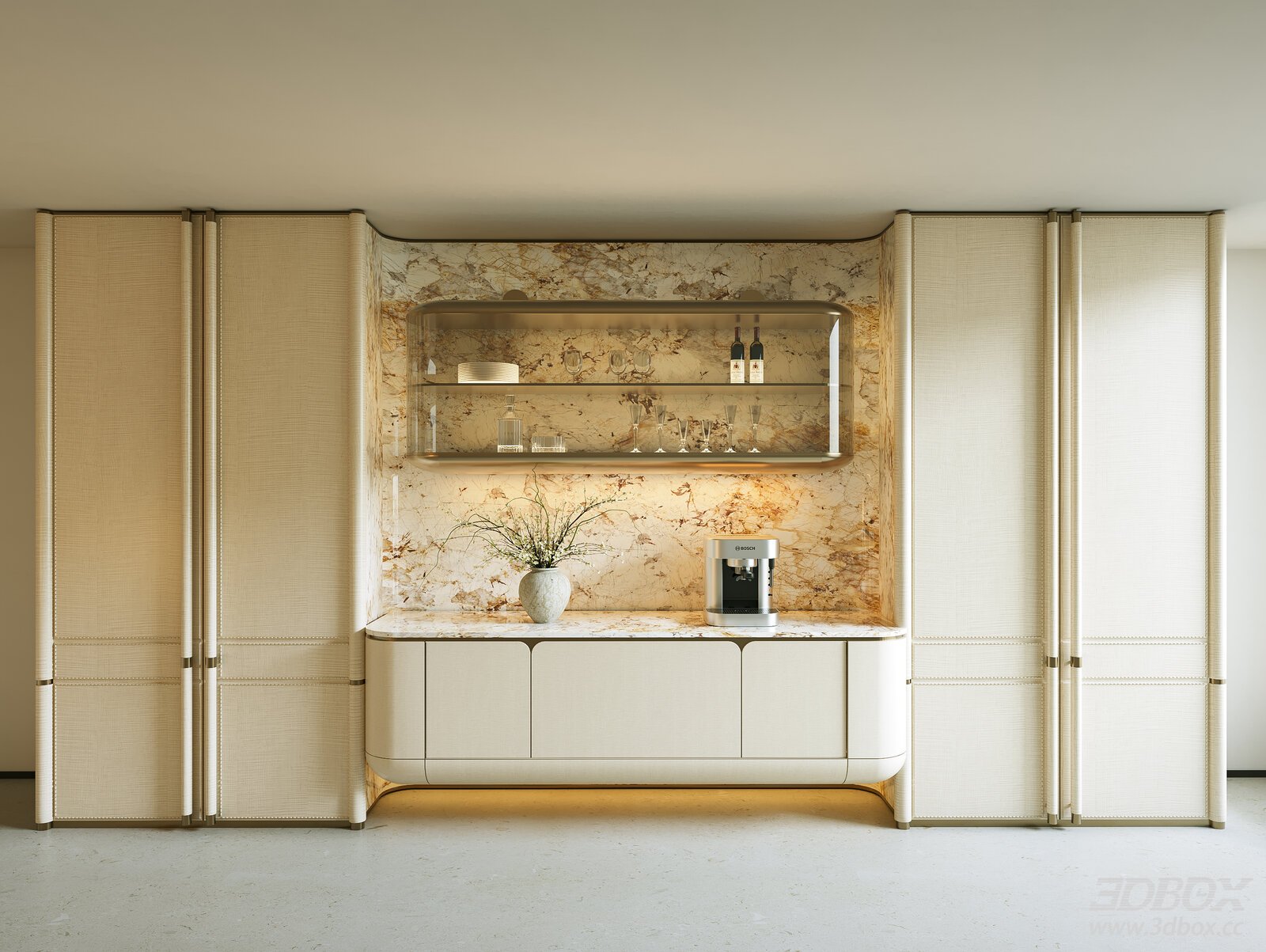 Modern TV Wall Cabinet for Living Room