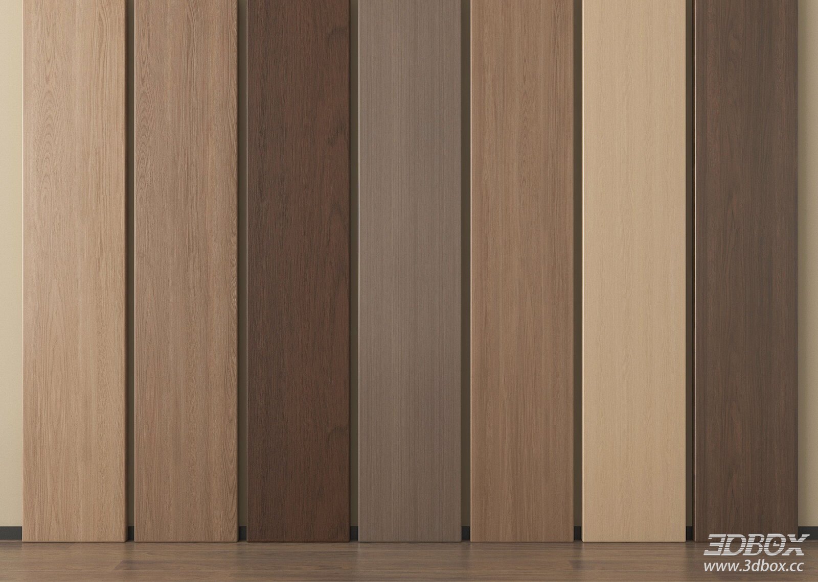 Modern Wood Wall Texture