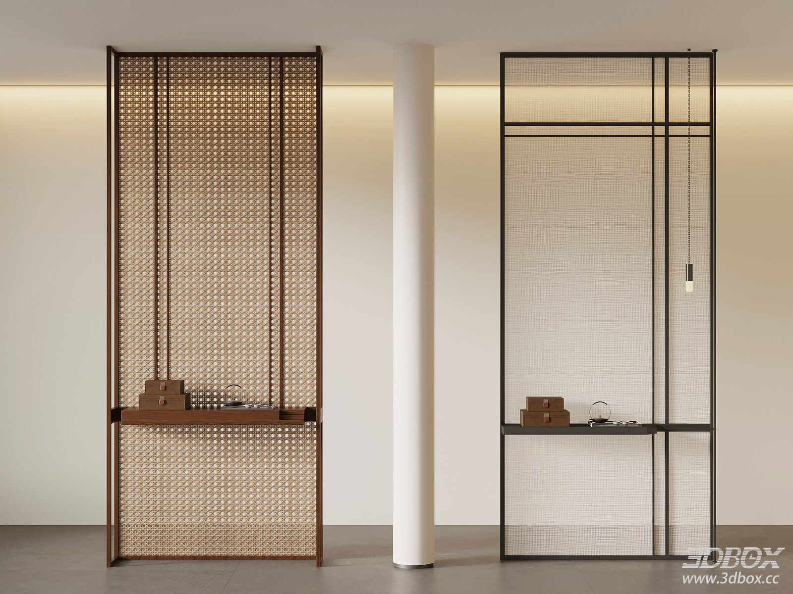 Modern Metal - Wood Cabinets