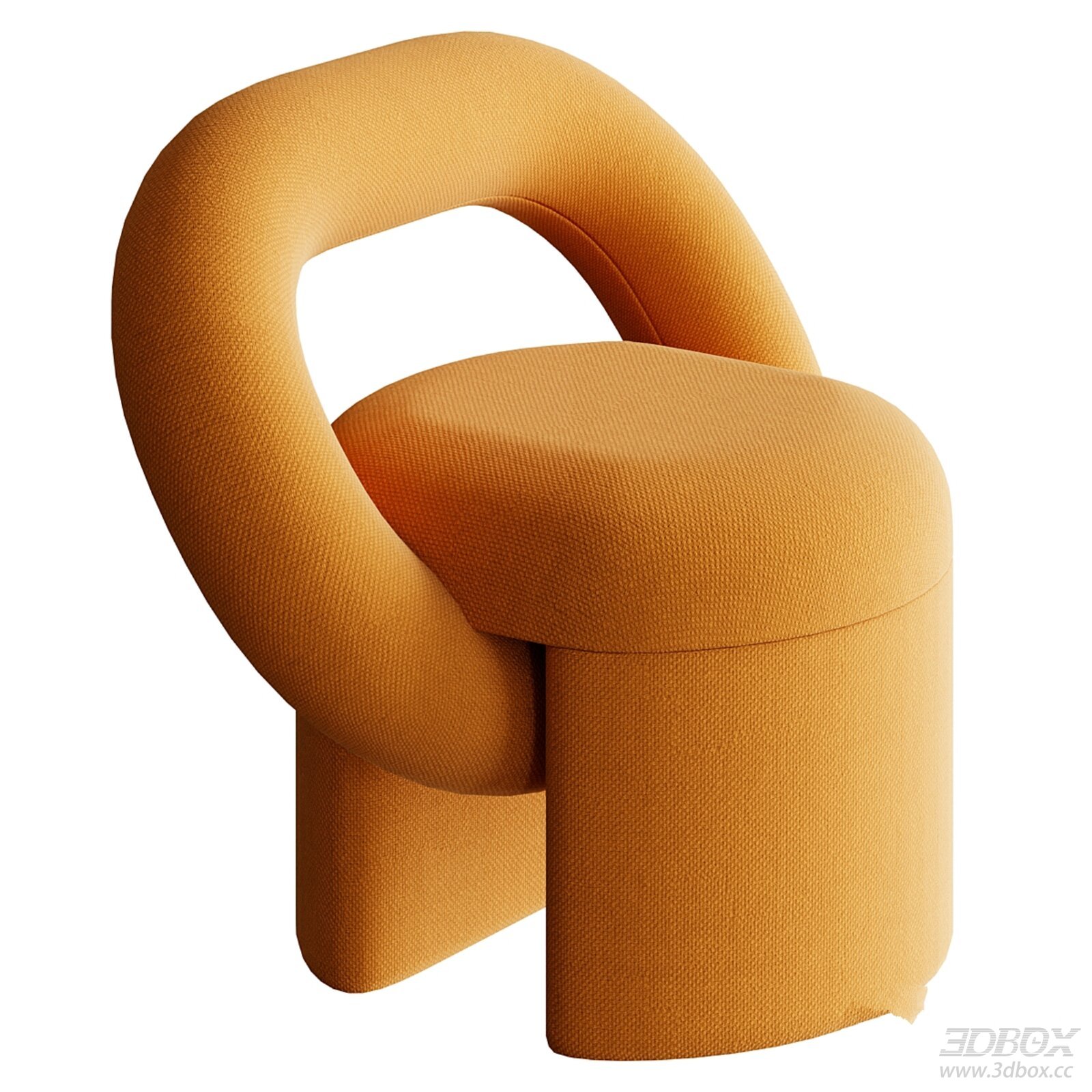 Modern Fabric Soft - seating Chair