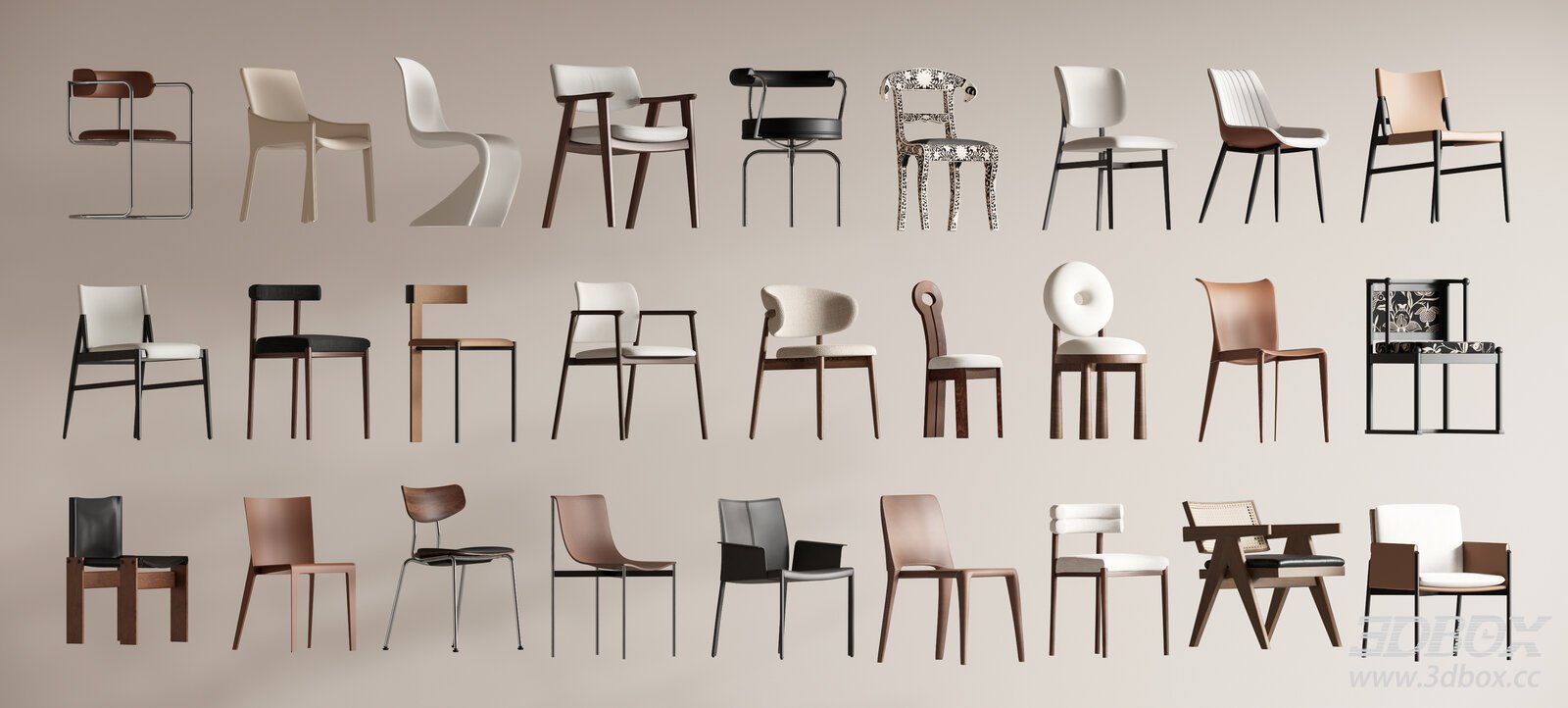 Collection of Modern and Classic Chairs