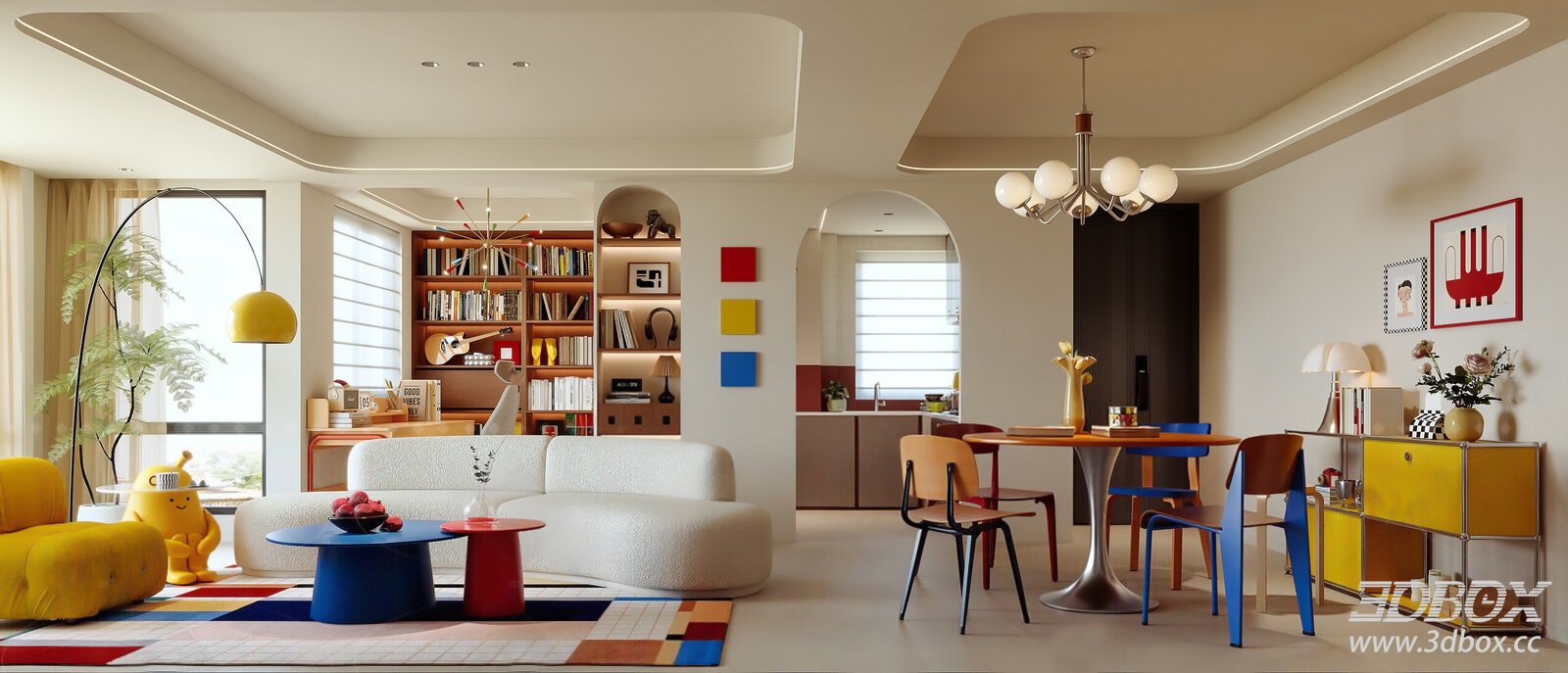Modern Living Room Interior