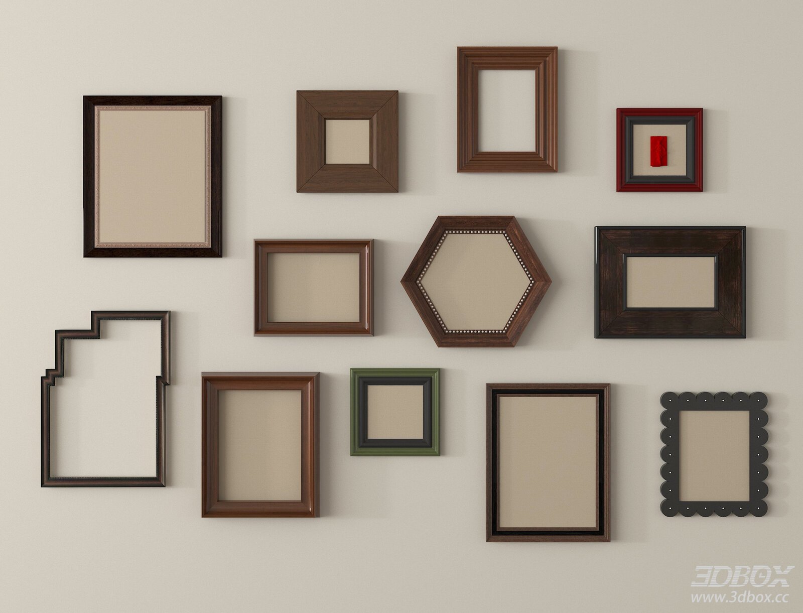 Modern Frame Set for Wall Decoration