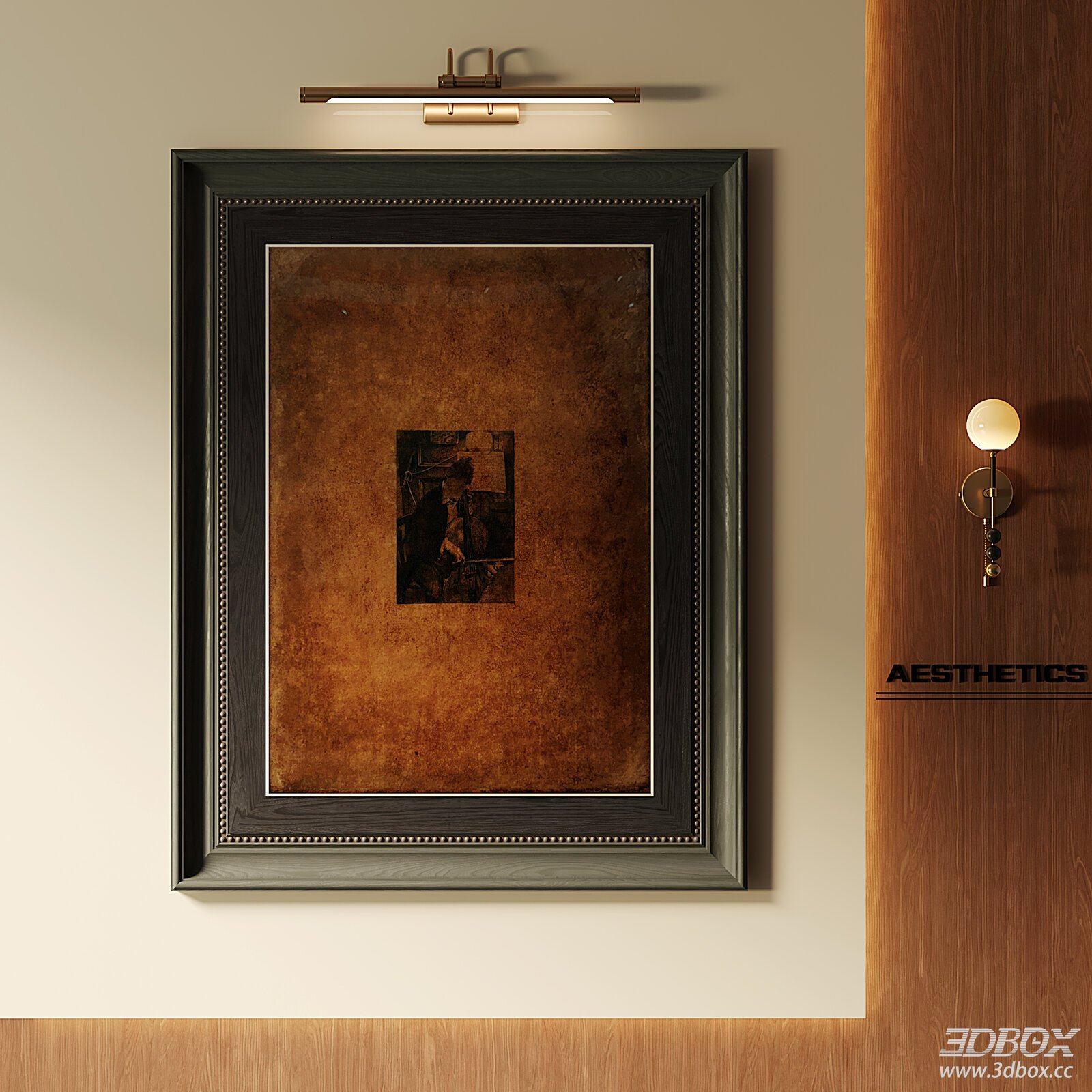Modern Wall - Mounted Picture Frame