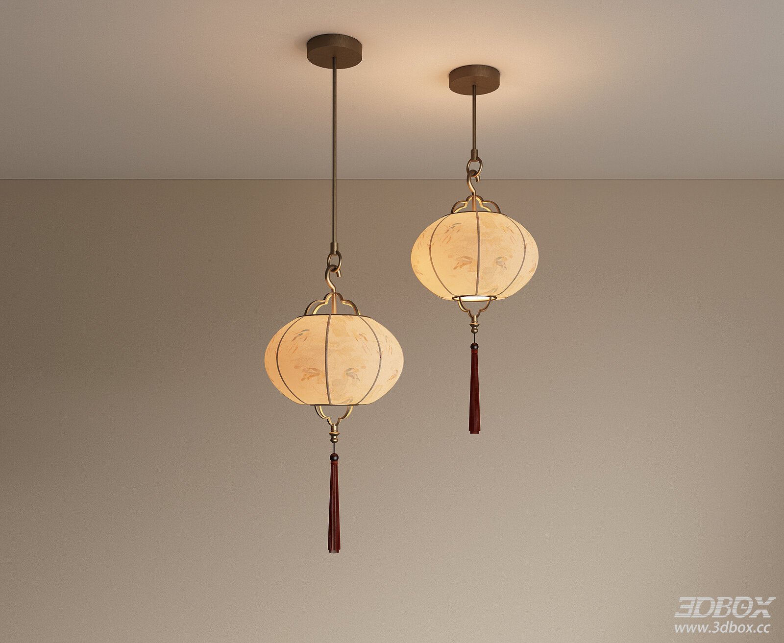Modern Fabric Ceiling Lamps
