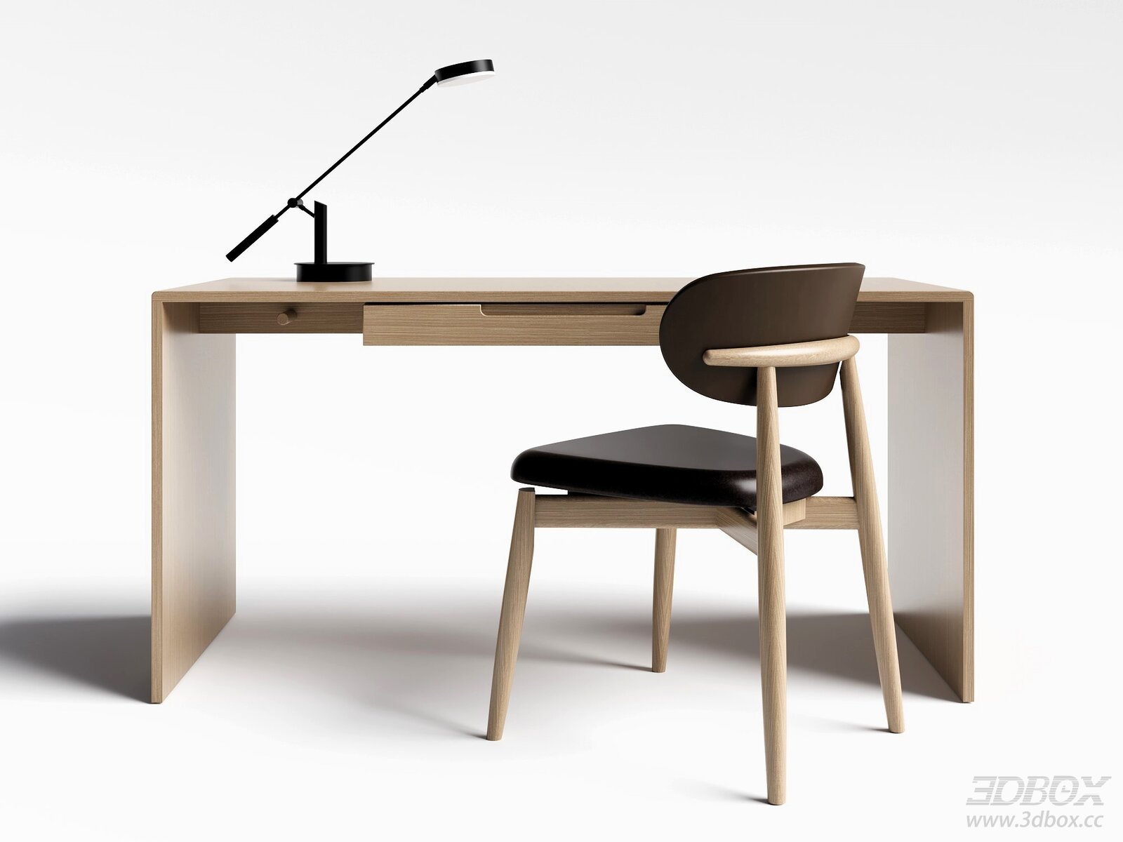 Modern Desk and Chair Set