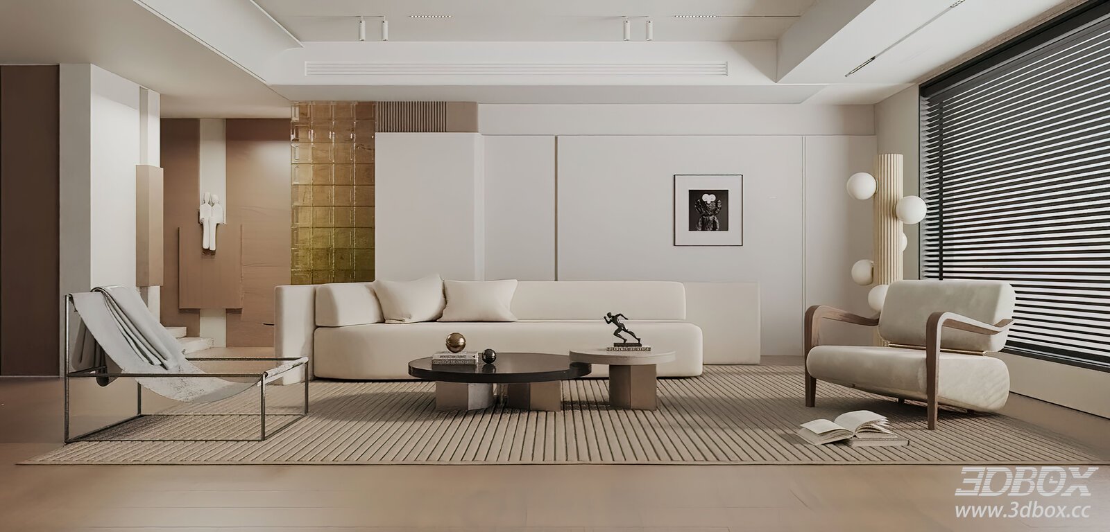 Modern Living Room Furniture Setup