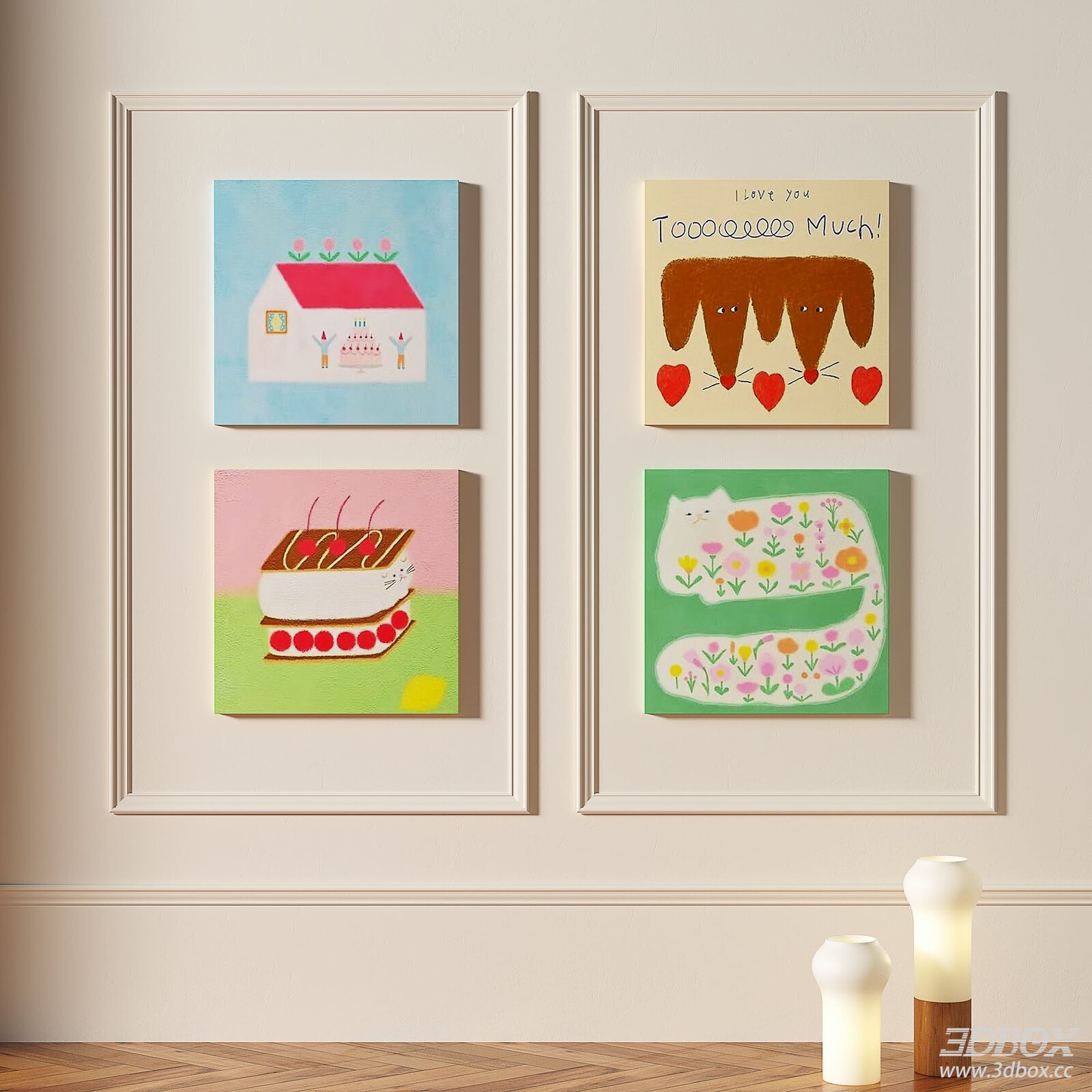 Modern Wall - mounted Painting Frames