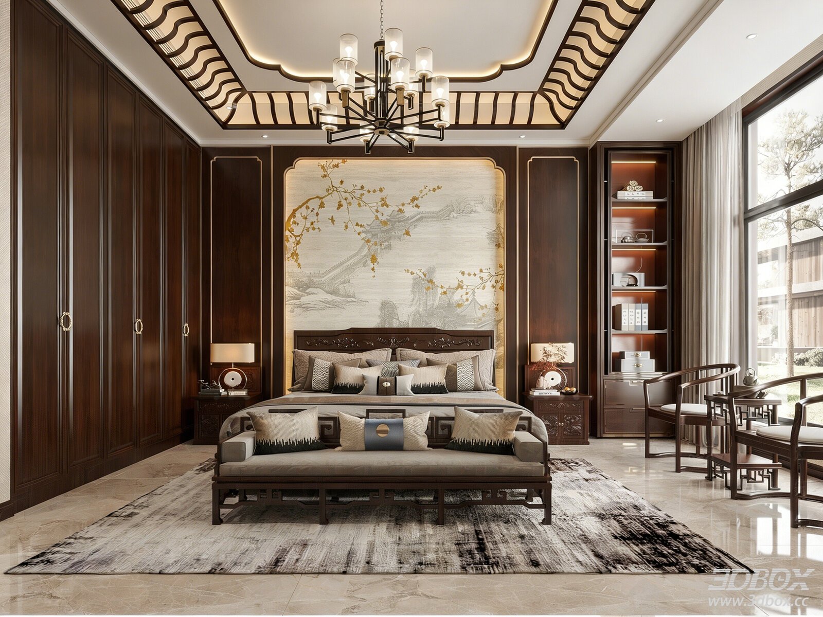 Modern Bedroom Interior