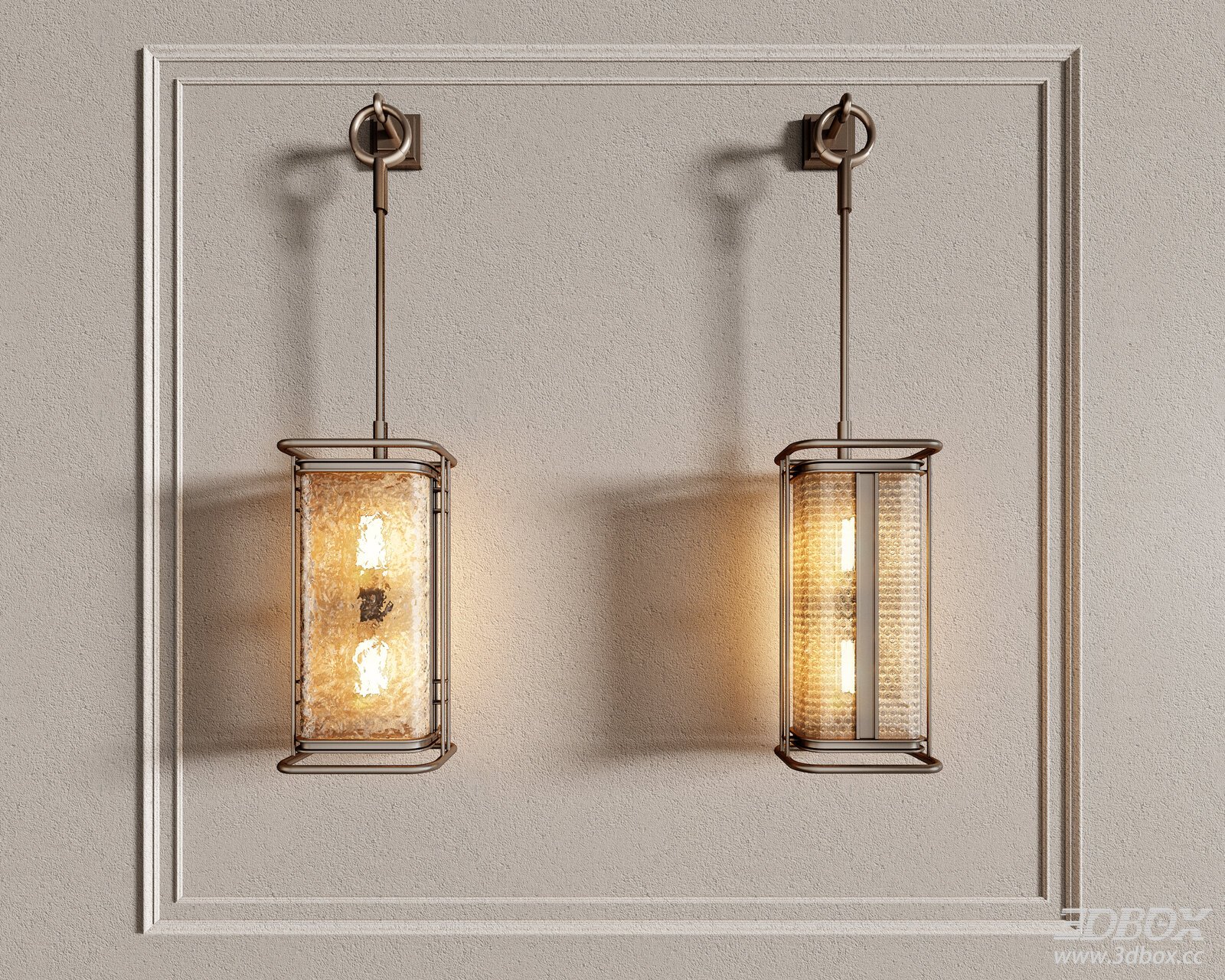 Modern Wall - mounted Lantern Light Fixture