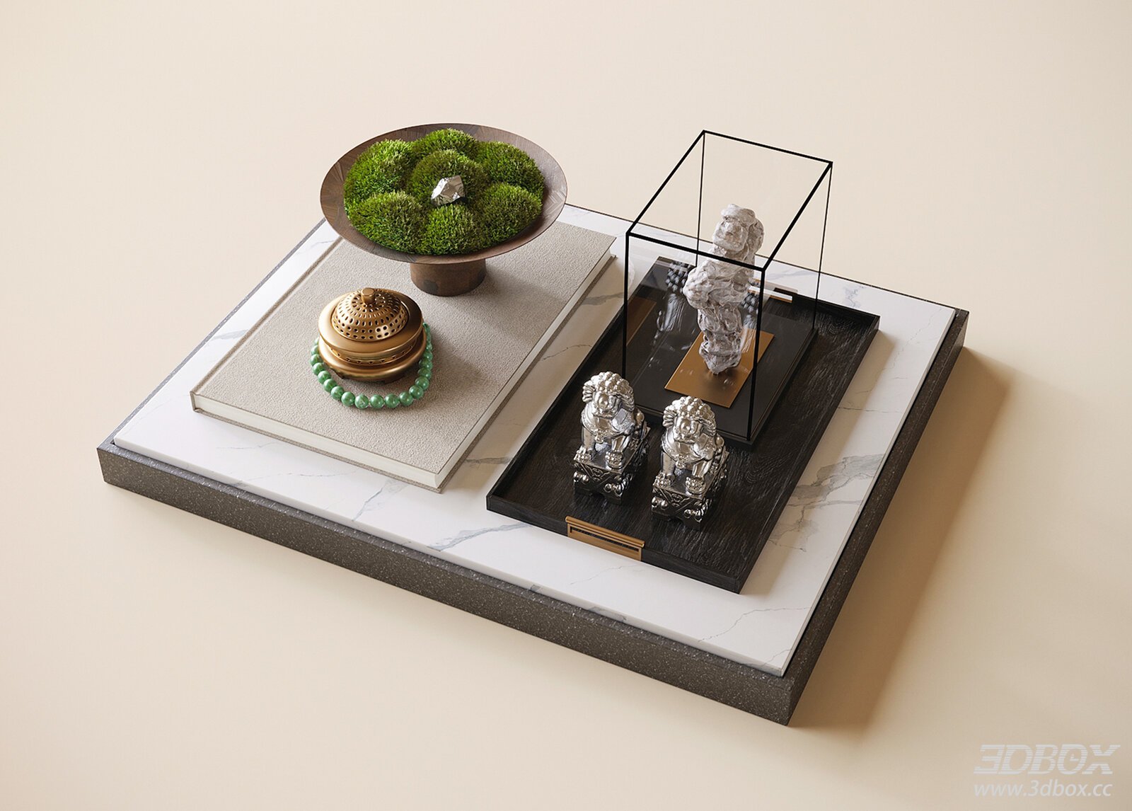 Modern Decorative Objects Set