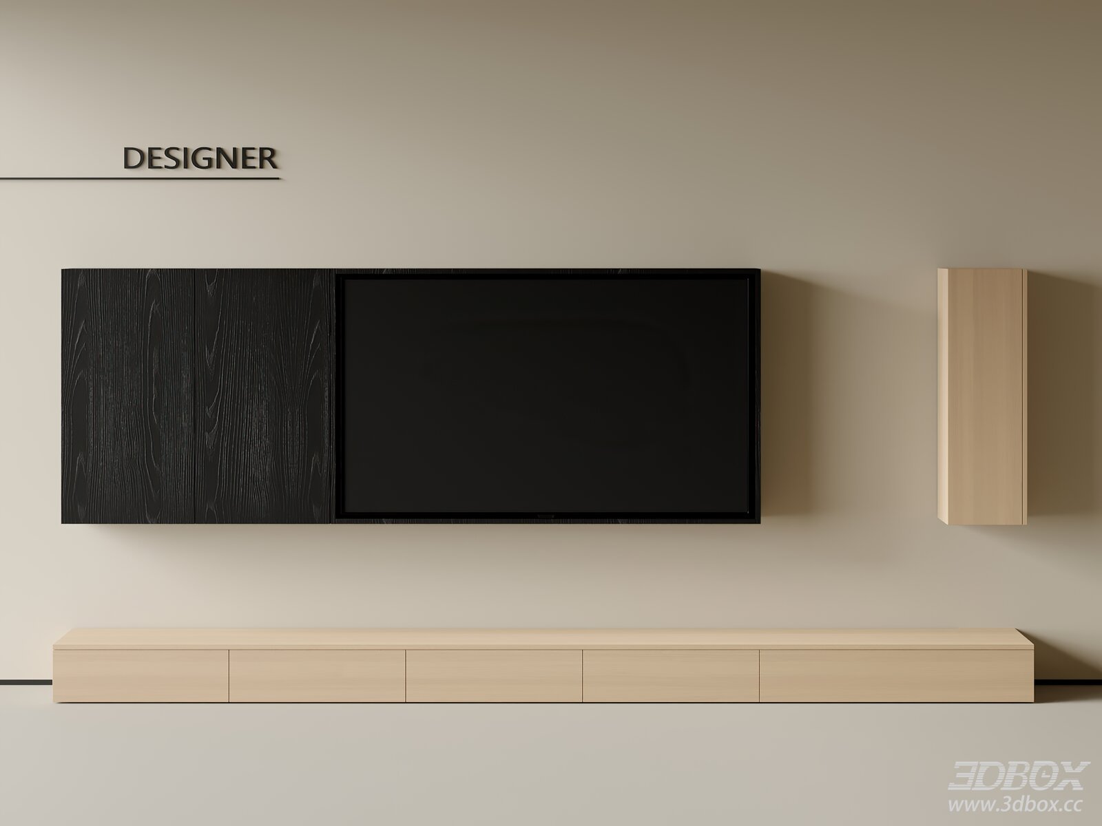 Modern TV Wall Cabinet