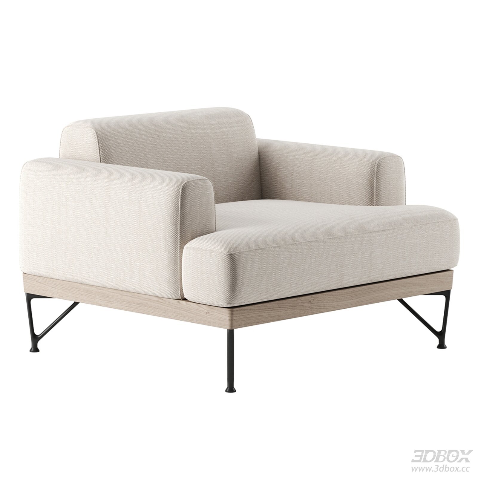Modern Single Fabric Sofa
