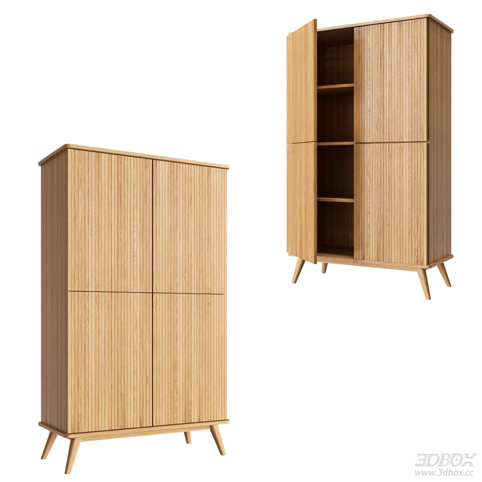 Wooden Wardrobe Cabinet