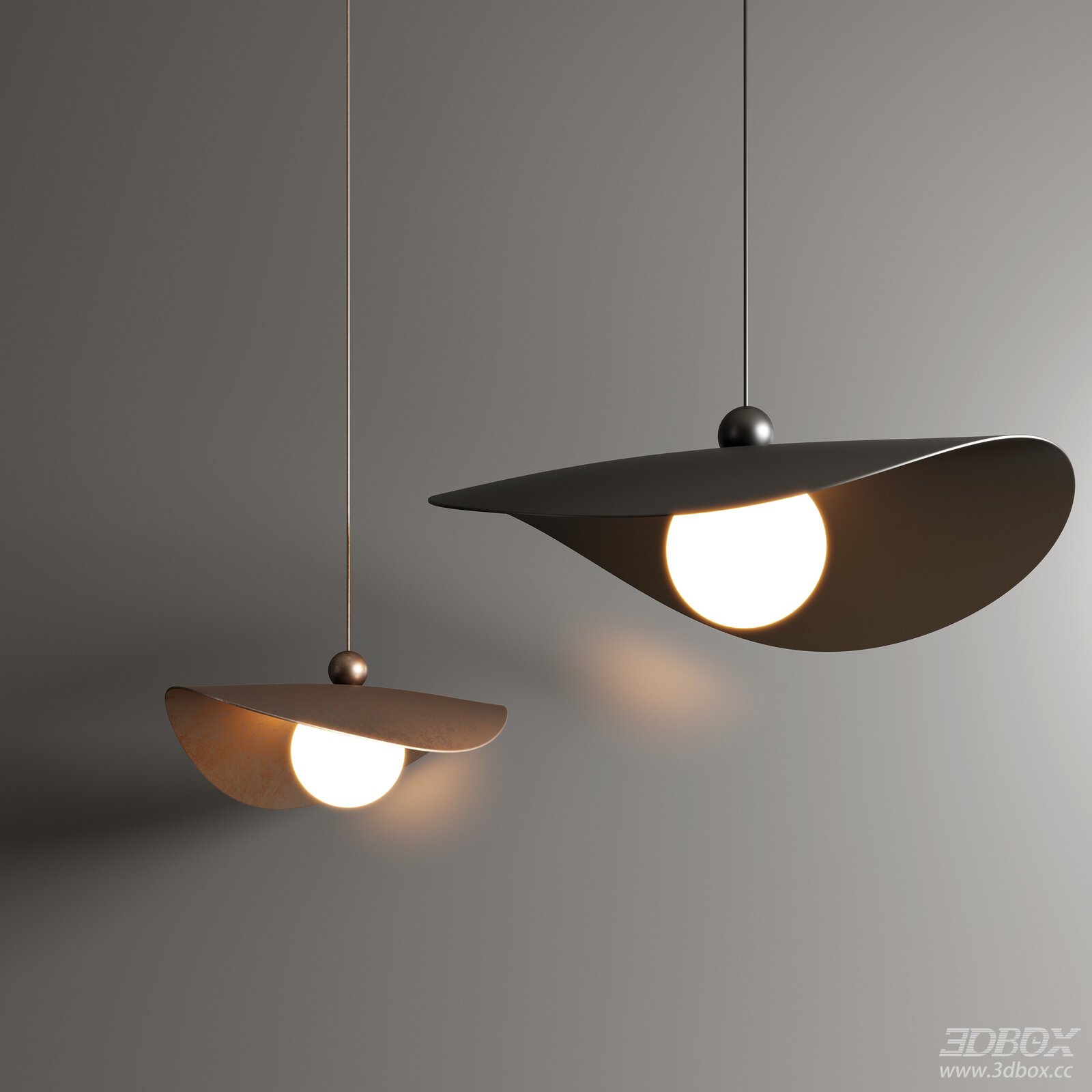 Modern Metal Ceiling Lamps