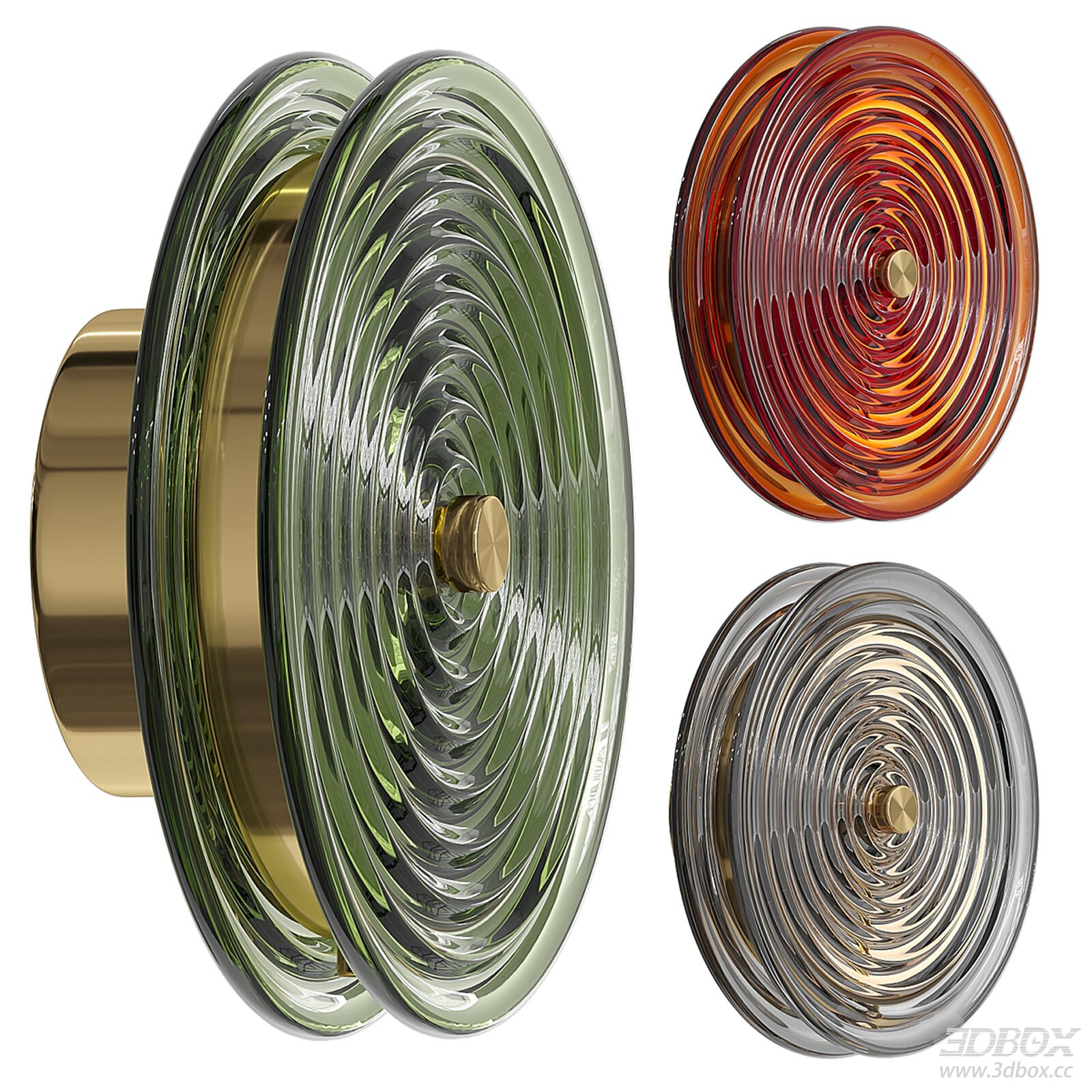 Three Stylish Wall - mounted Lights for Interior Decoration