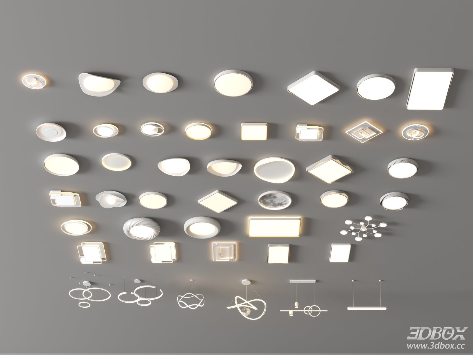 A Collection of Modern Ceiling Lamp Designs