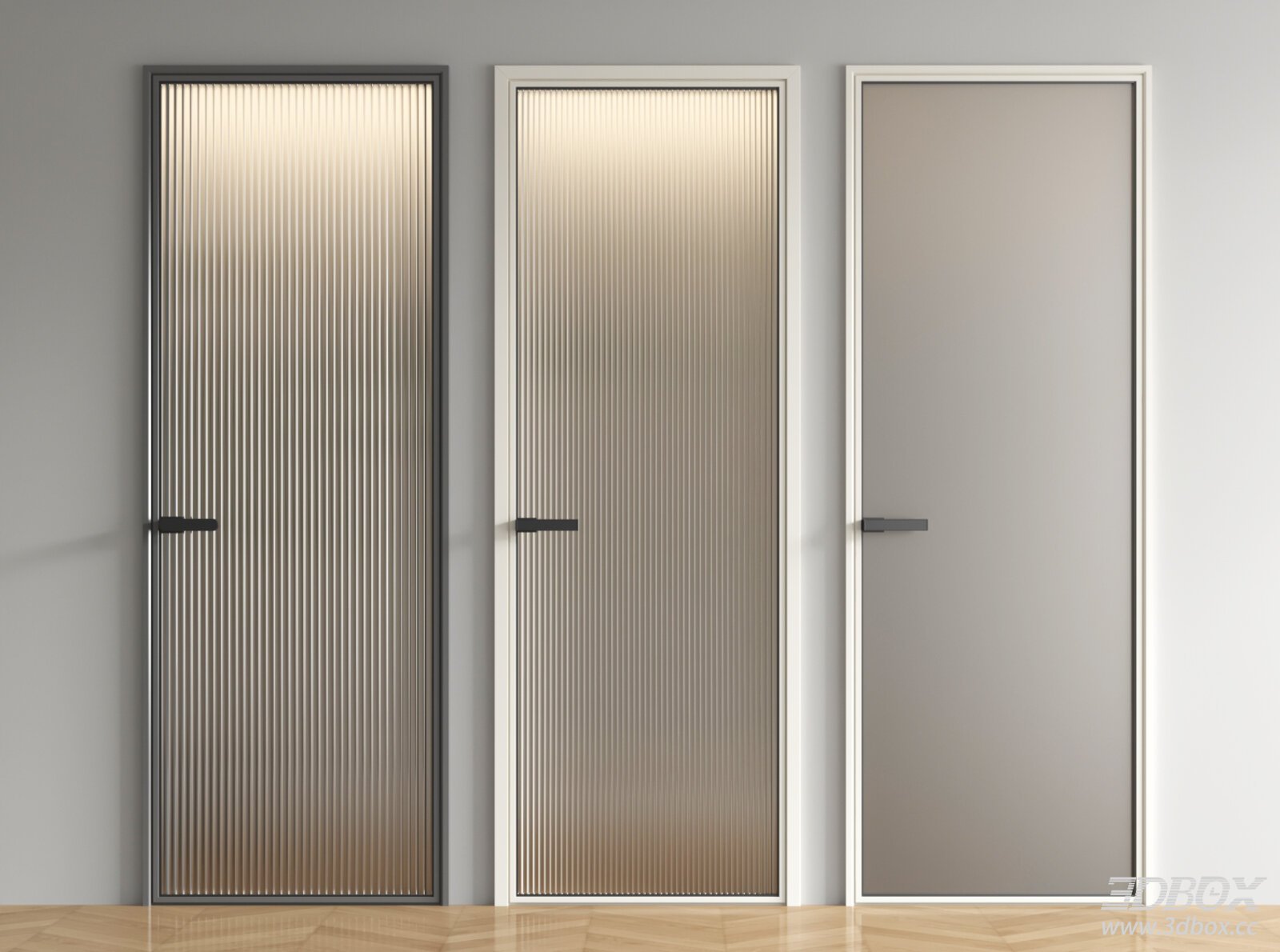 Modern Interior Doors in a Minimalist Space