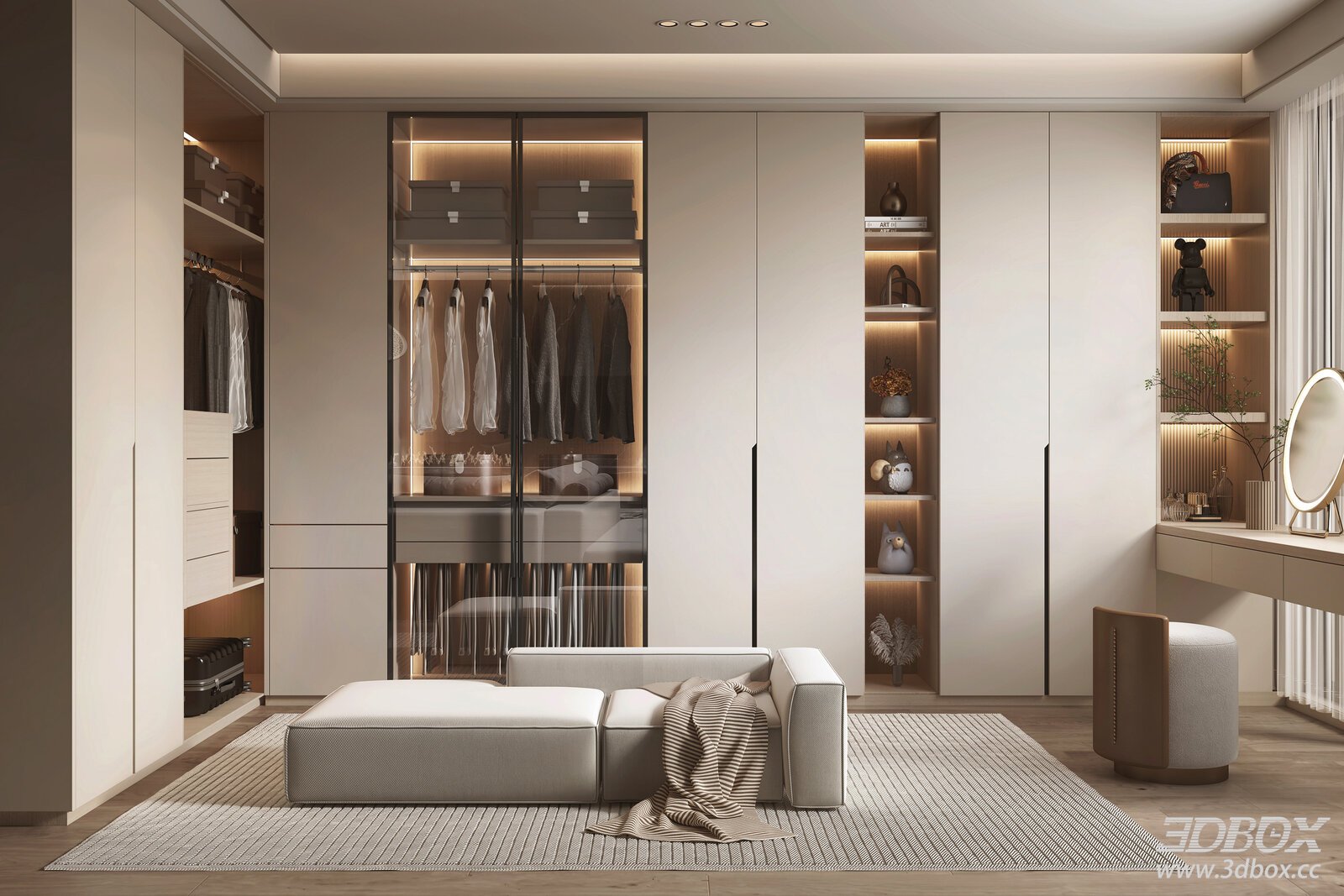 Modern Minimalist Bedroom Interior Design