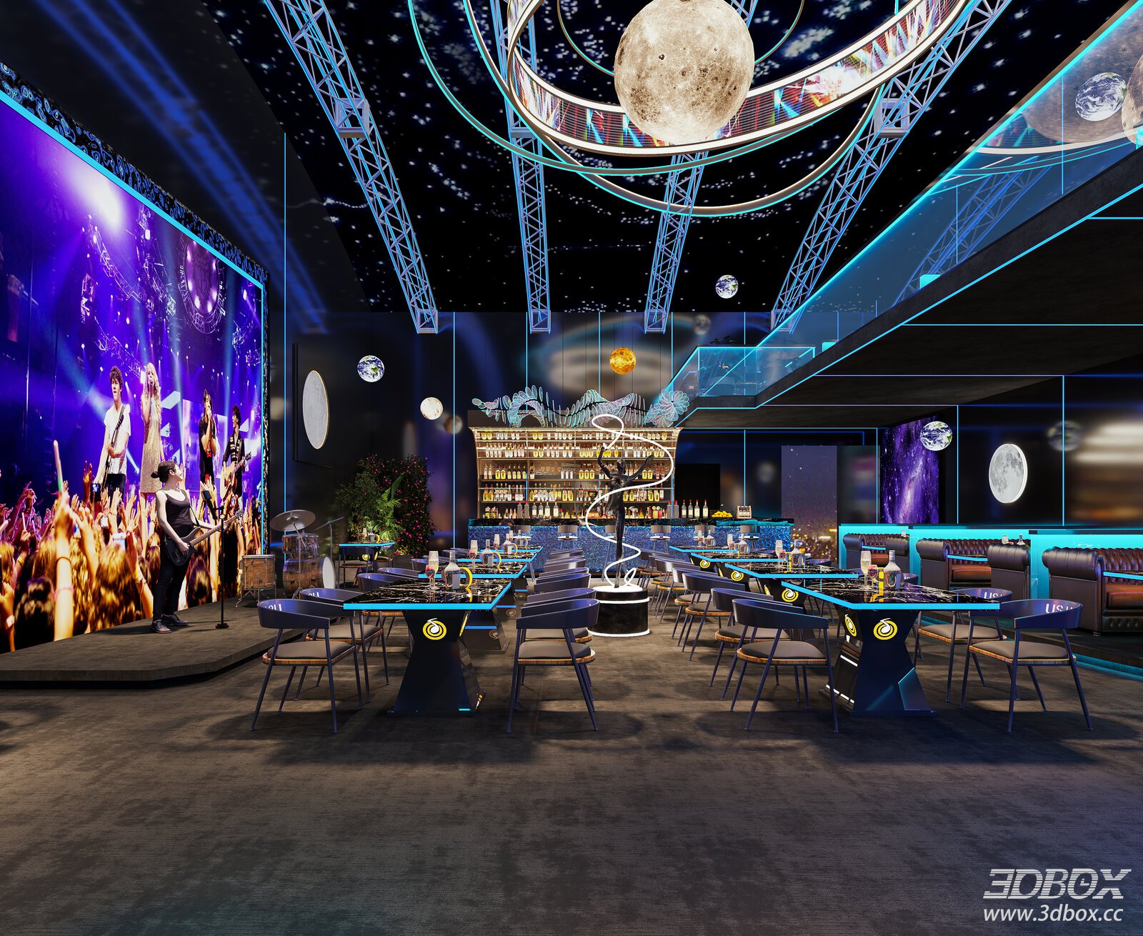 Modern Bar Interior