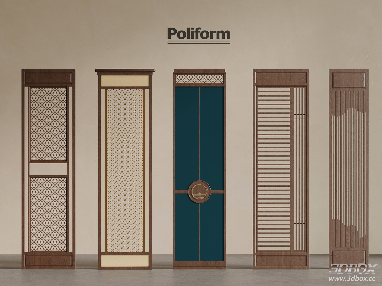 Chinese - style Hollow Wooden Screens