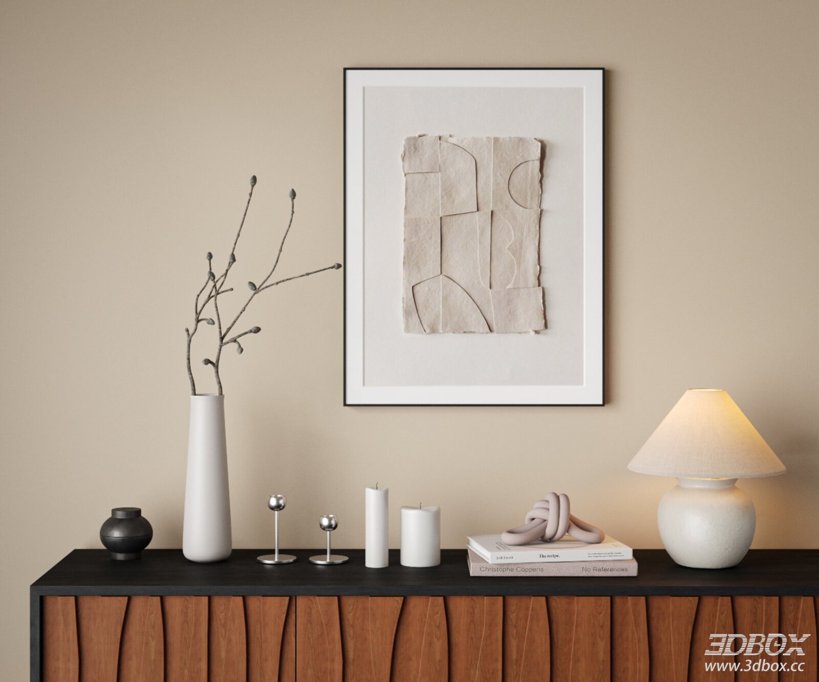 Vintage Wabi-Sabi Decorative Items Set