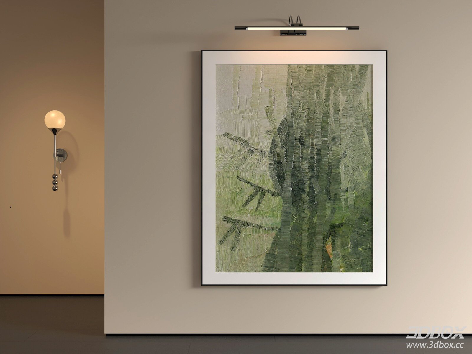 Modern Minimalist Abstract Wall Art Frame