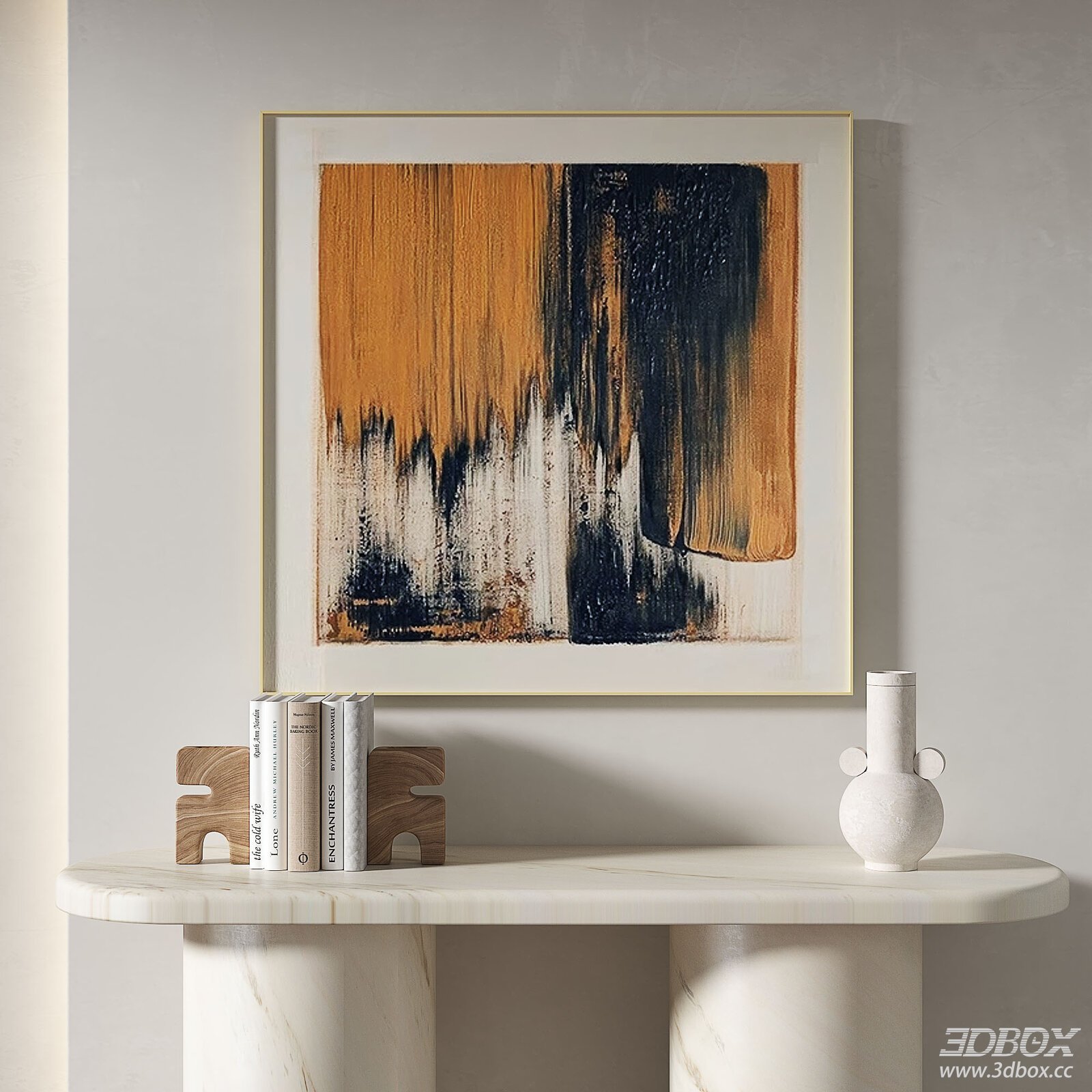 Modern Abstract Entrance Hanging Painting Frame