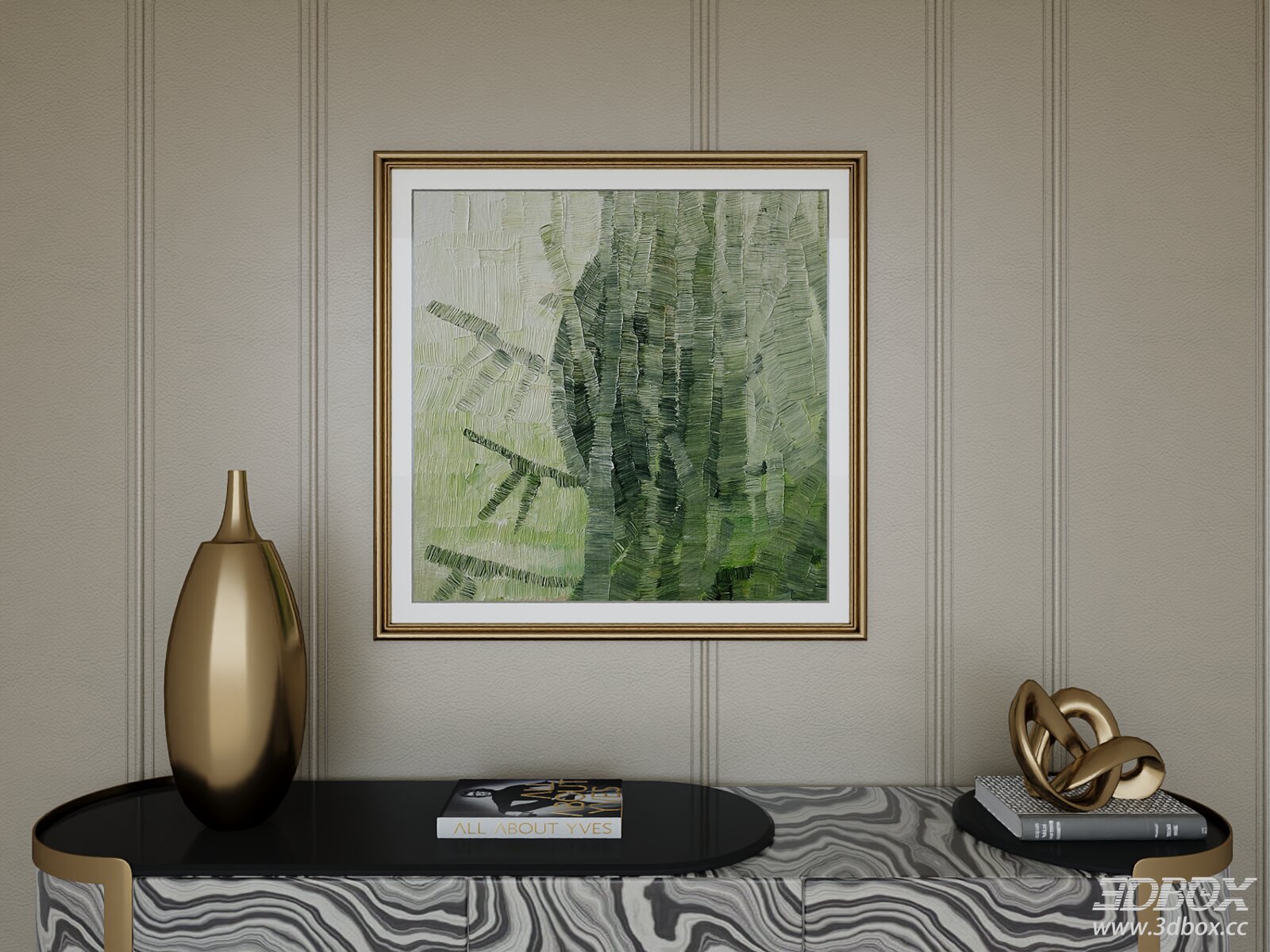 Italian Luxury Advanced Framed Painting