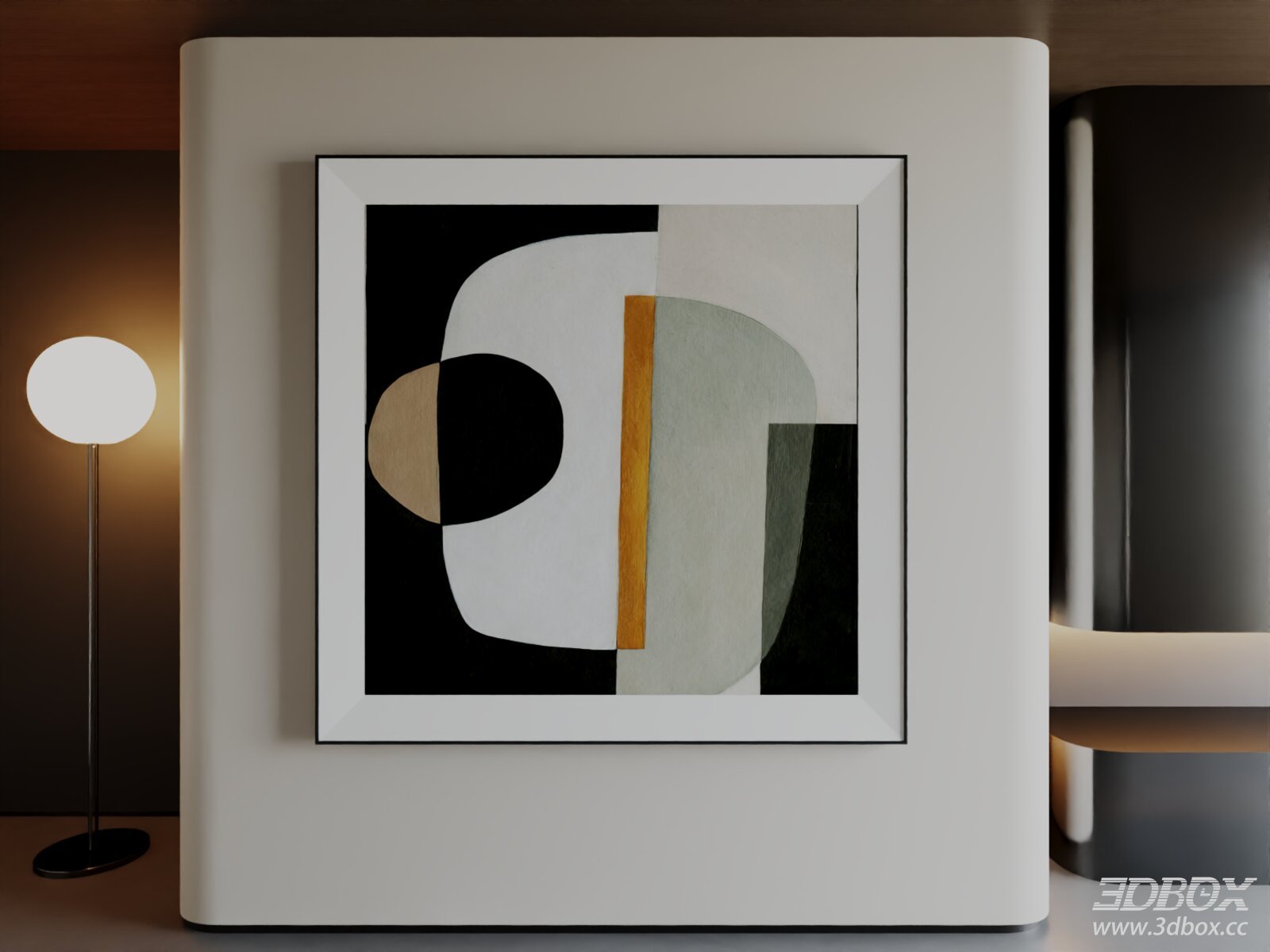 Modern Minimalist Framed Wall Art