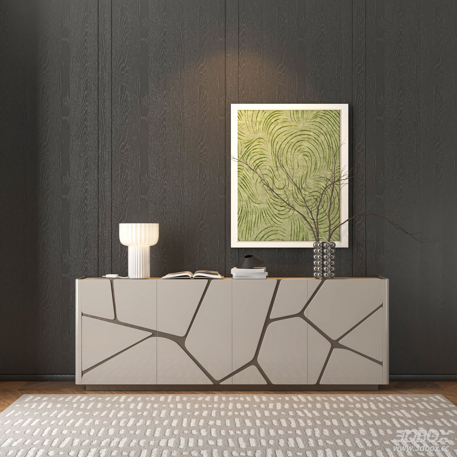 Italian Light Luxury Sideboard