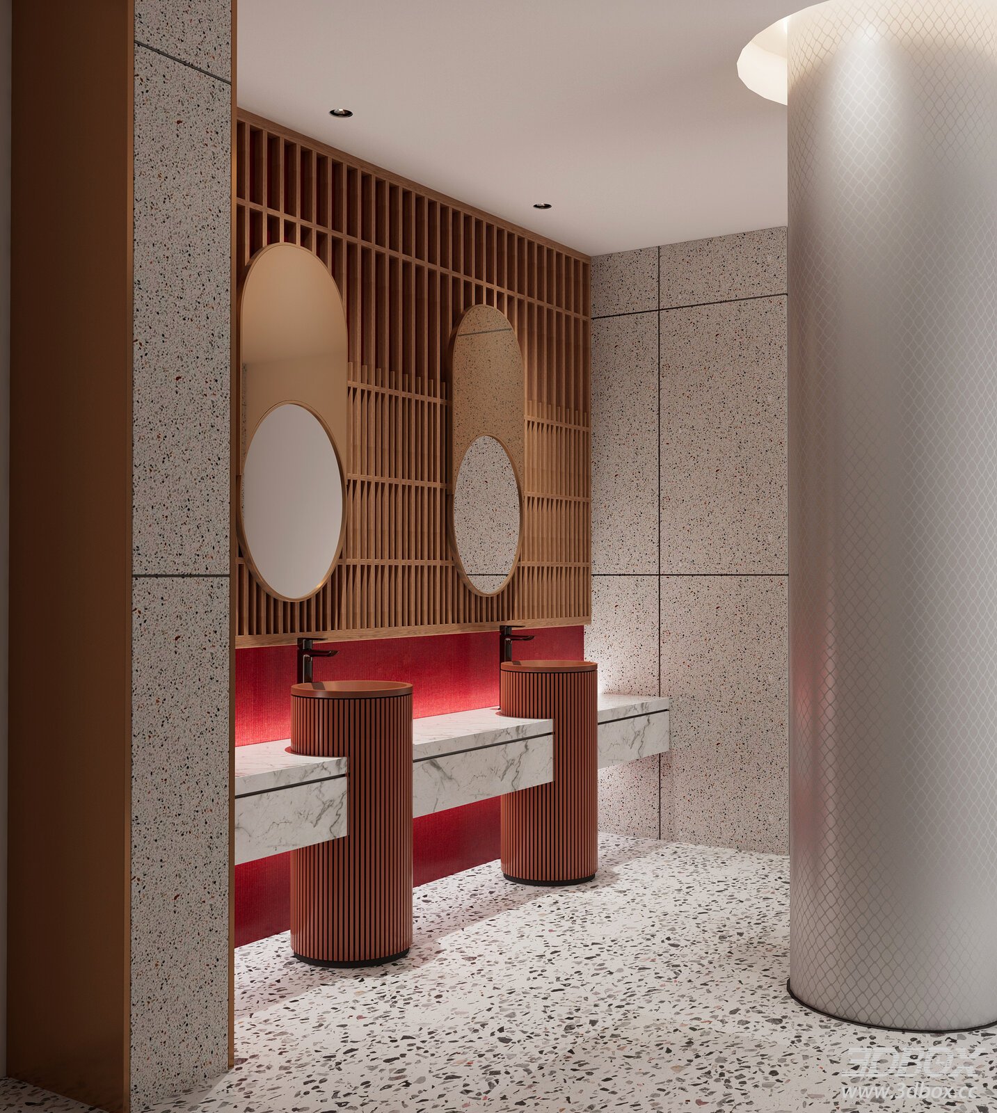 Modern Luxury Bathroom Model