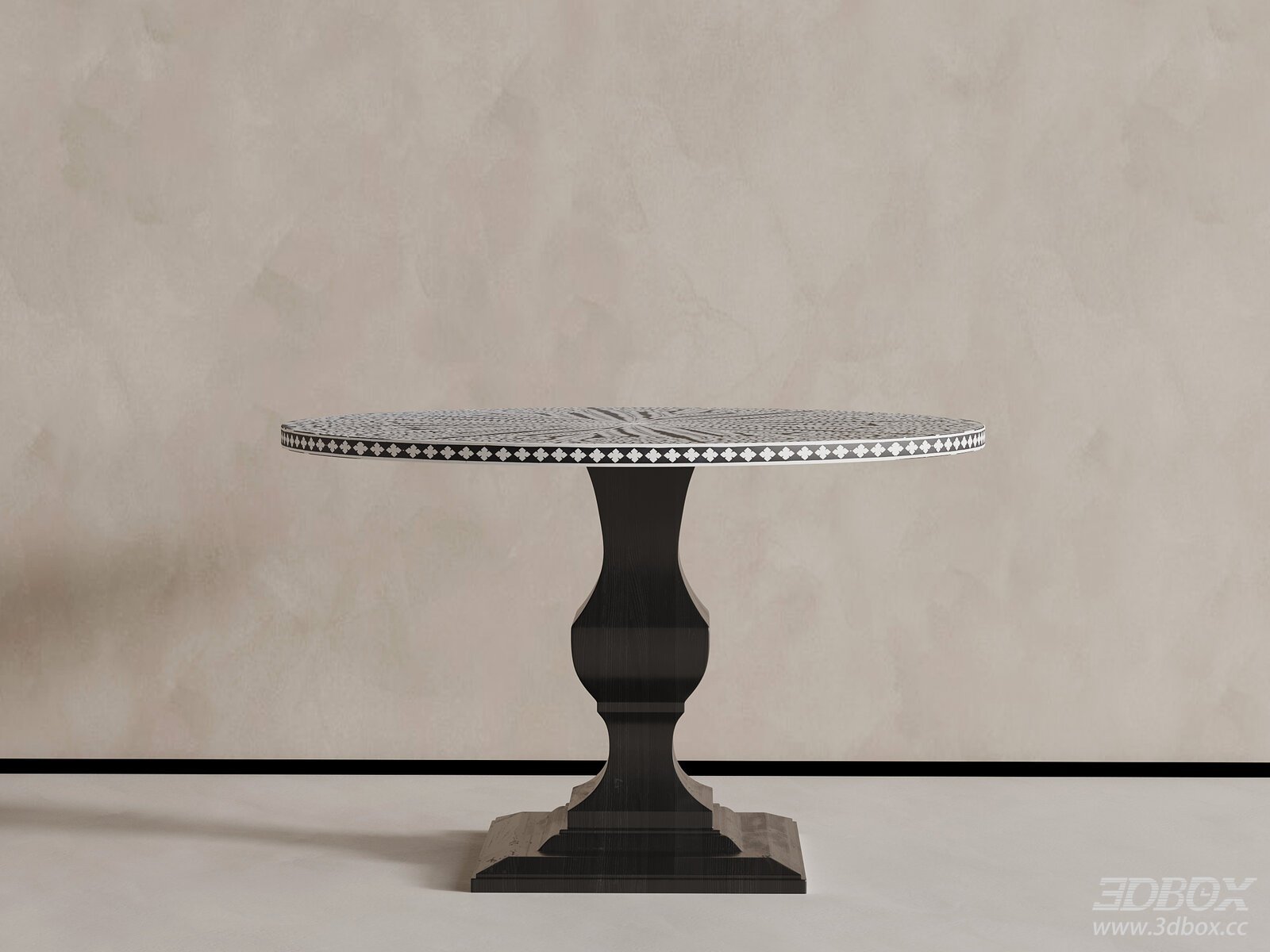 Vintage Round Dining Table